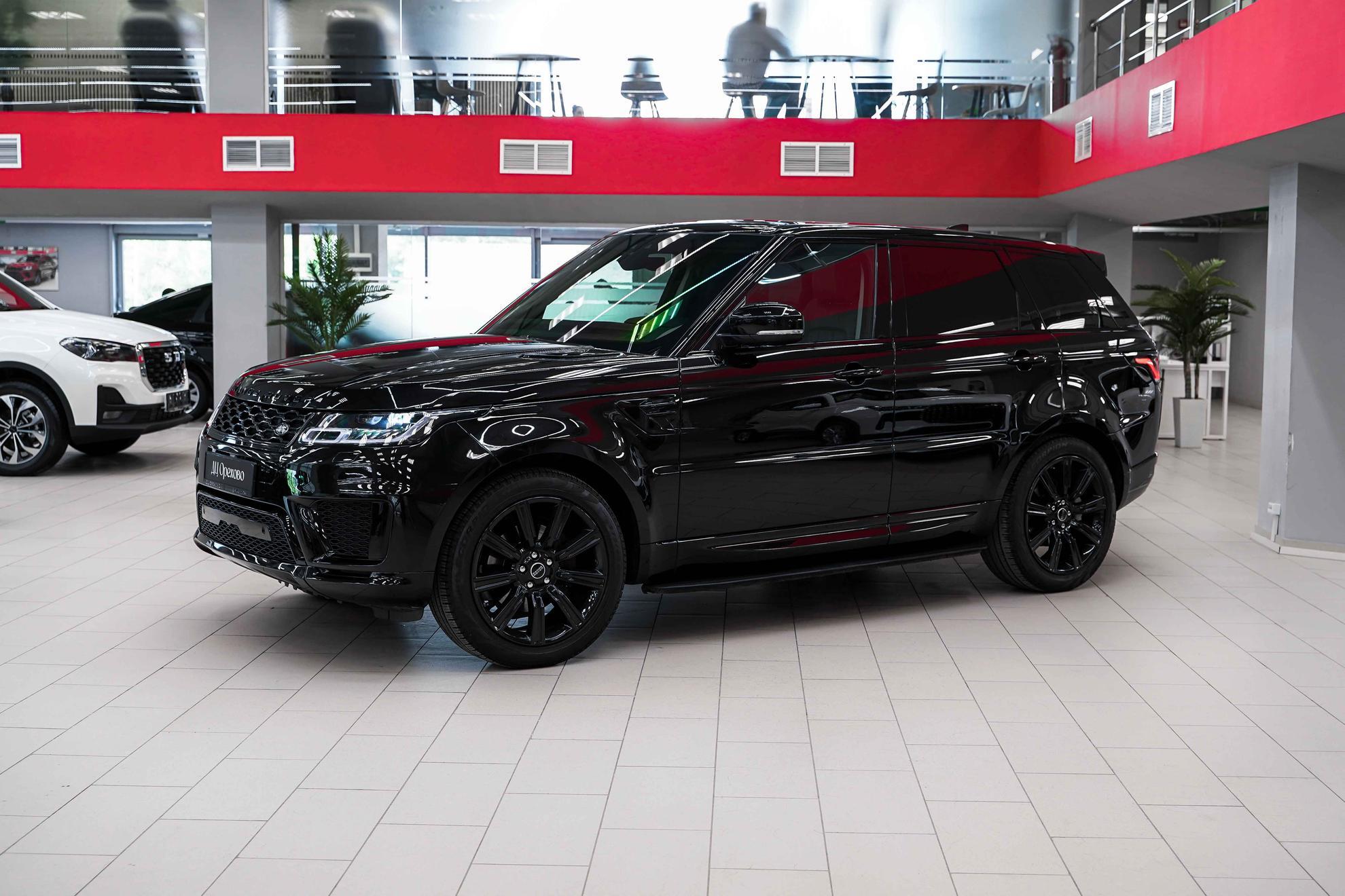 Land Rover Range Rover Sport 2020, черный, ДЦ Орехово