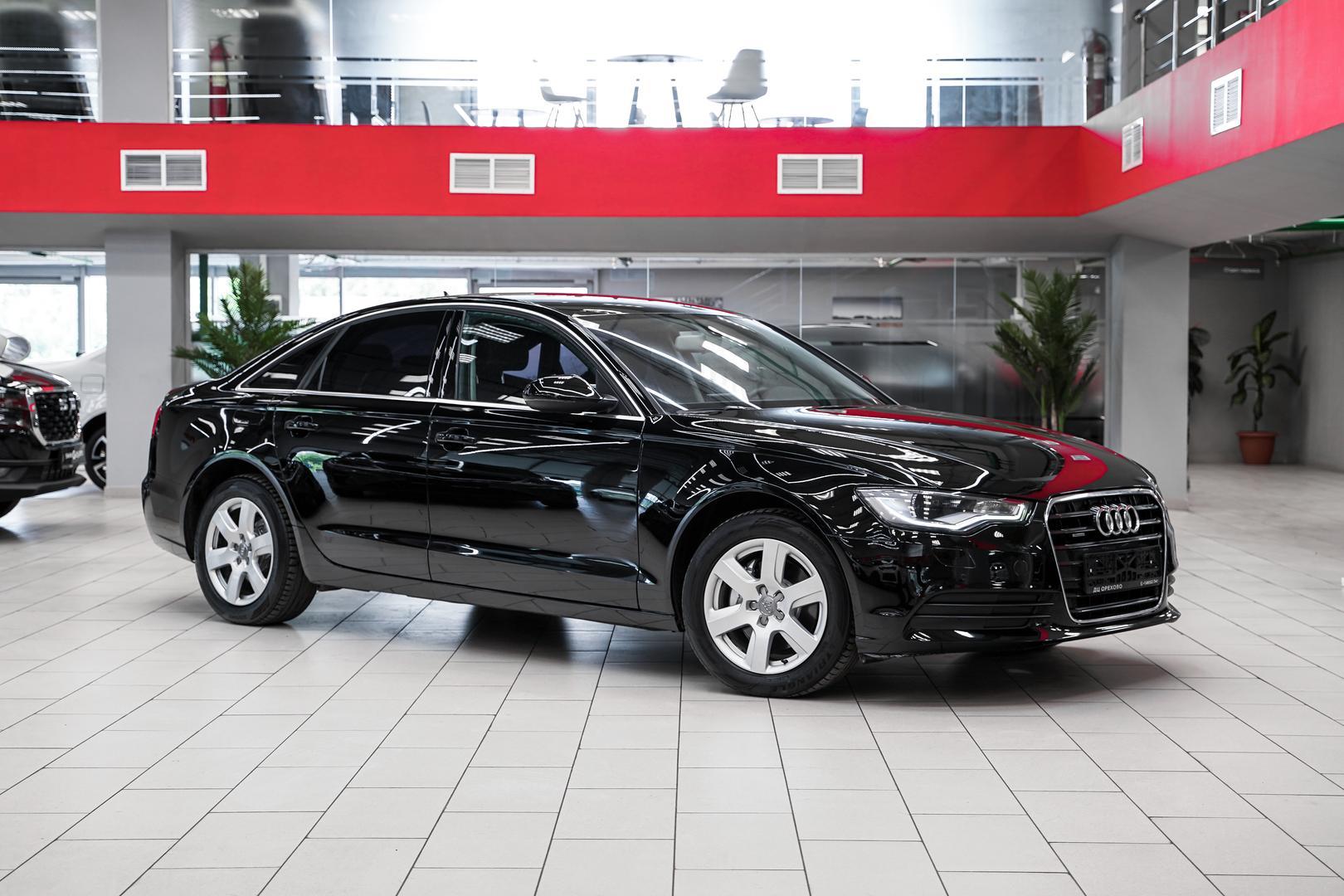 Audi A6 2012, черный, ДЦ Орехово