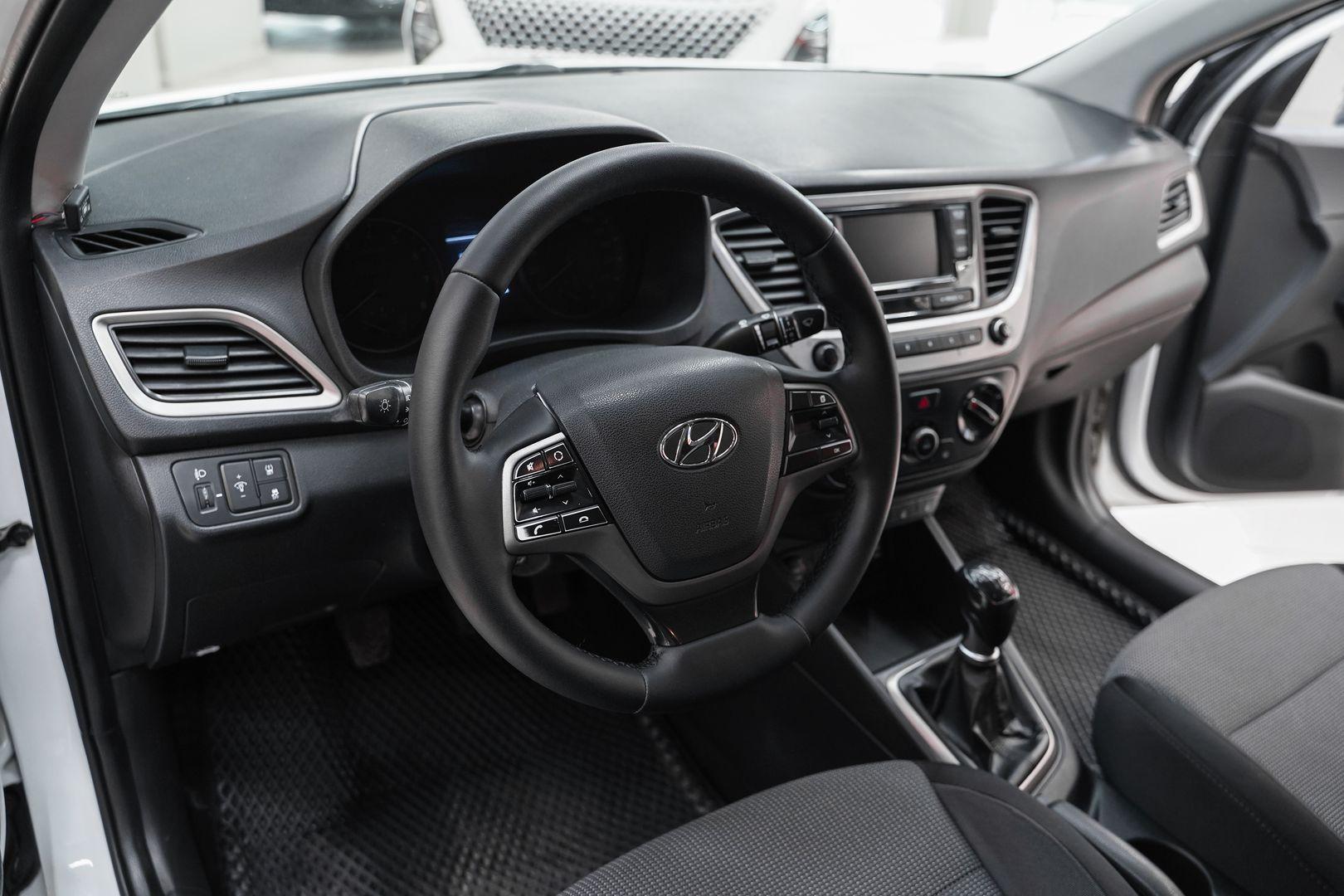 Hyundai Solaris 2018, белый, ДЦ Орехово