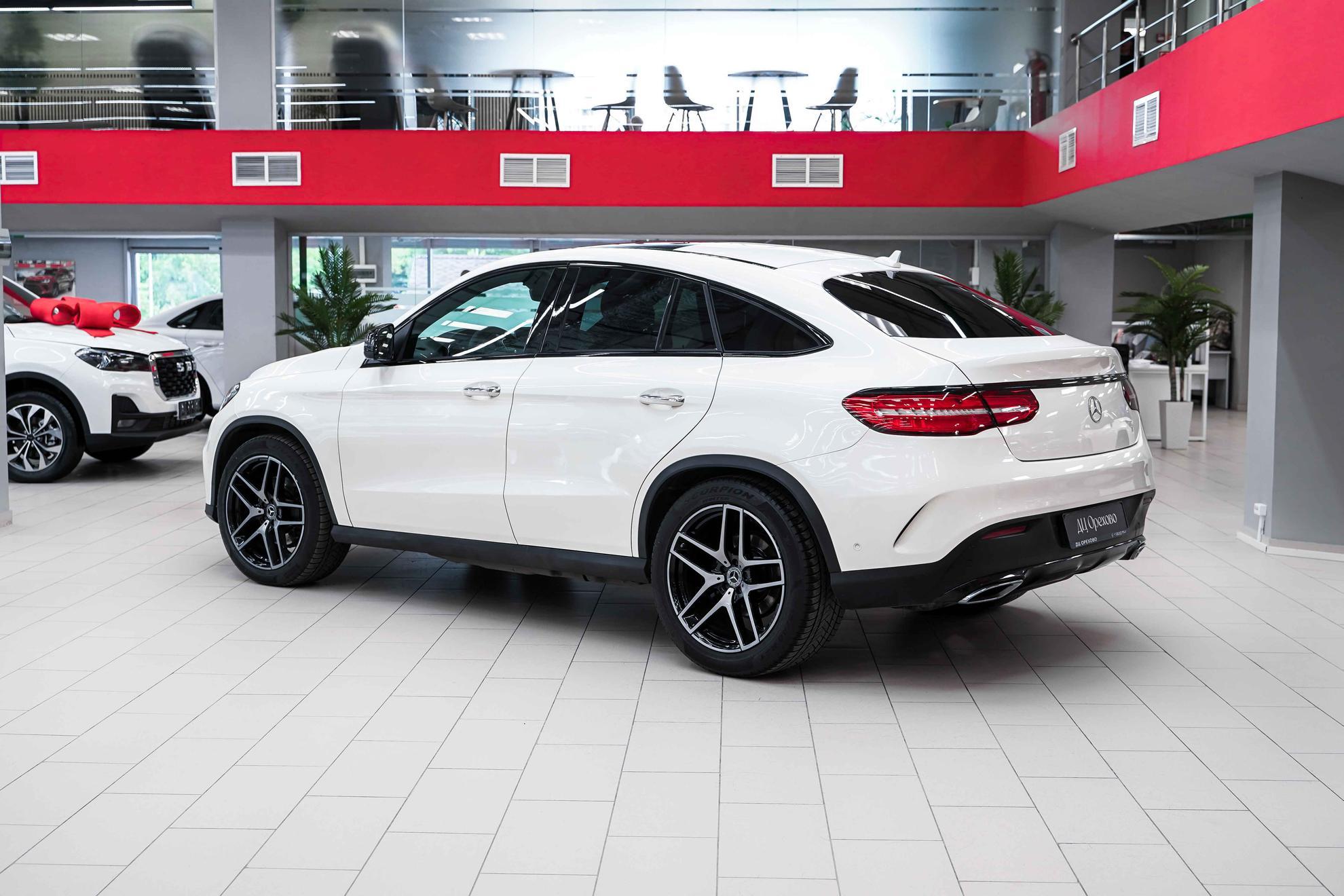 Mercedes-Benz GLE Coupe 2018, белый, ДЦ Орехово