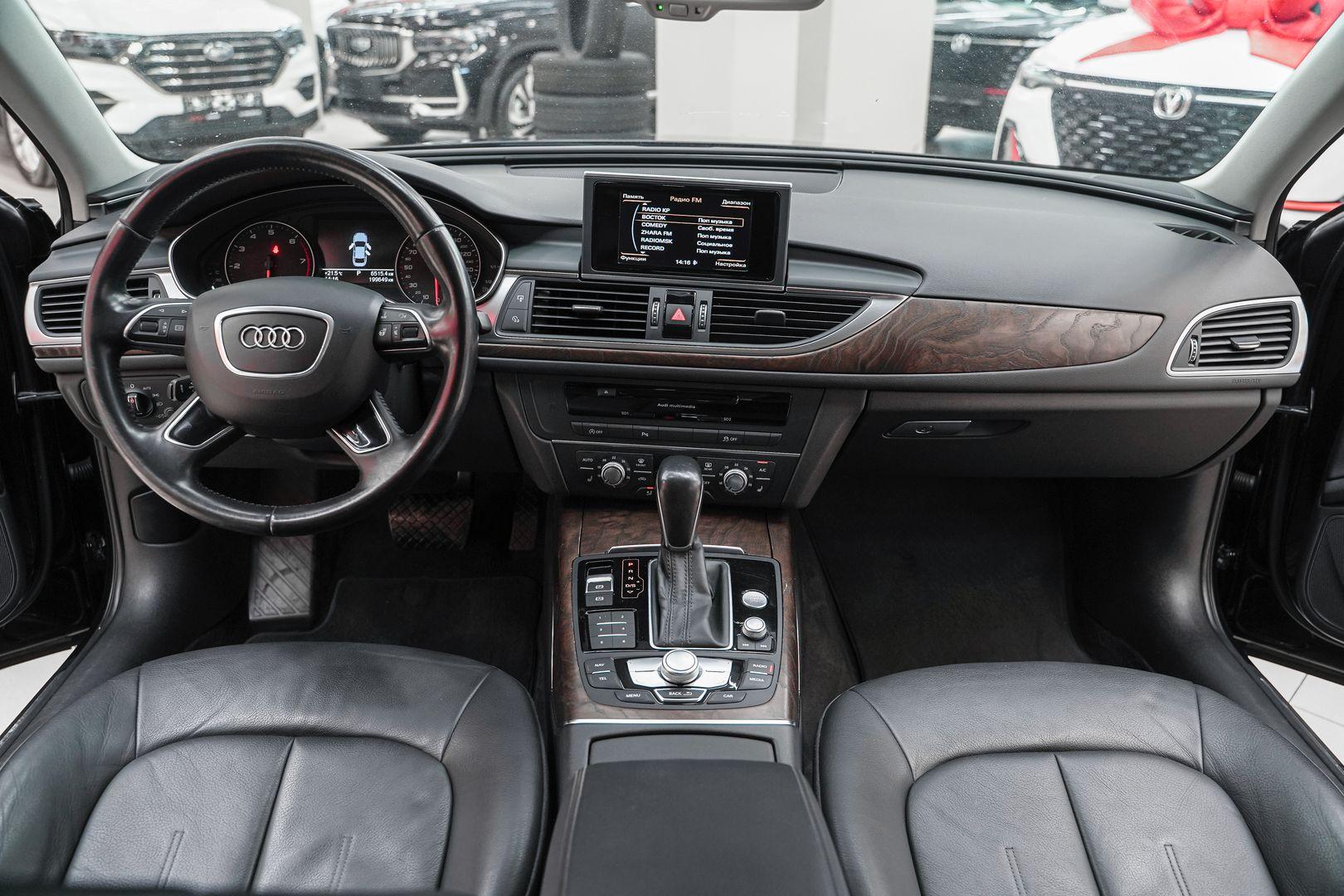 Audi A6 2015, черный, ДЦ Орехово