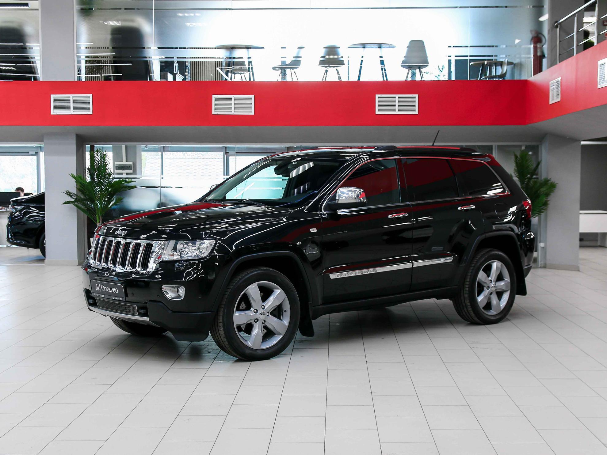 Jeep Grand Cherokee 2011, черный, ДЦ Орехово