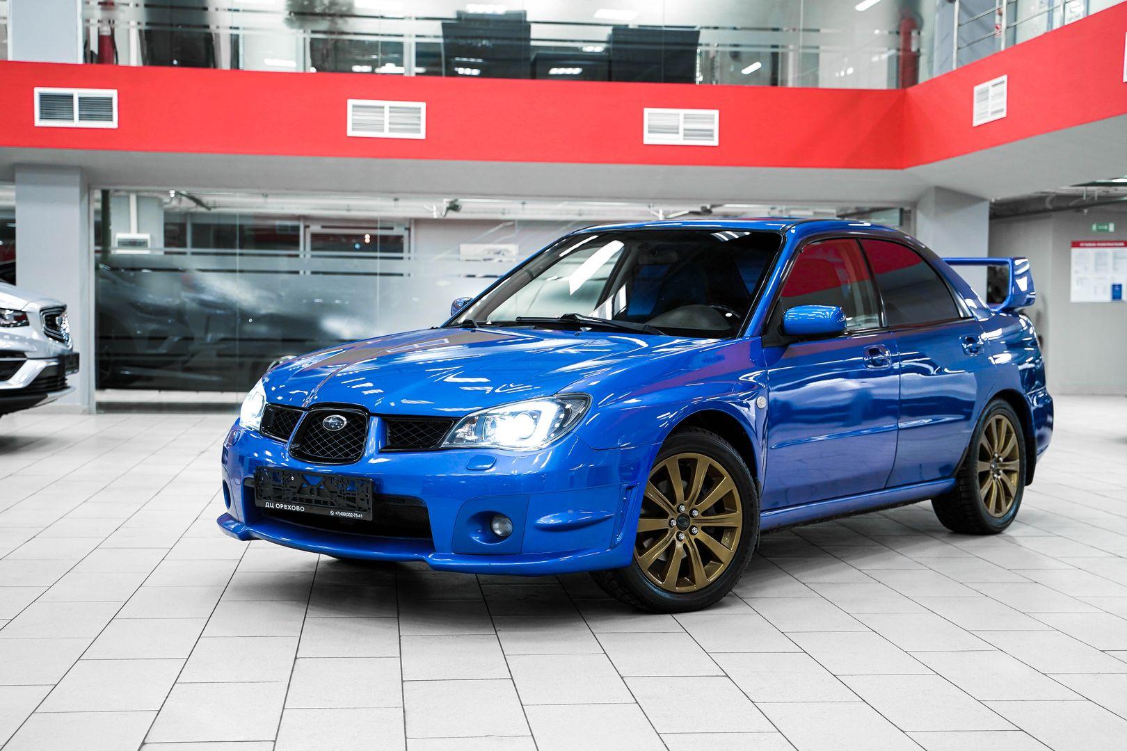 Subaru Impreza 2006, синий, ДЦ Орехово