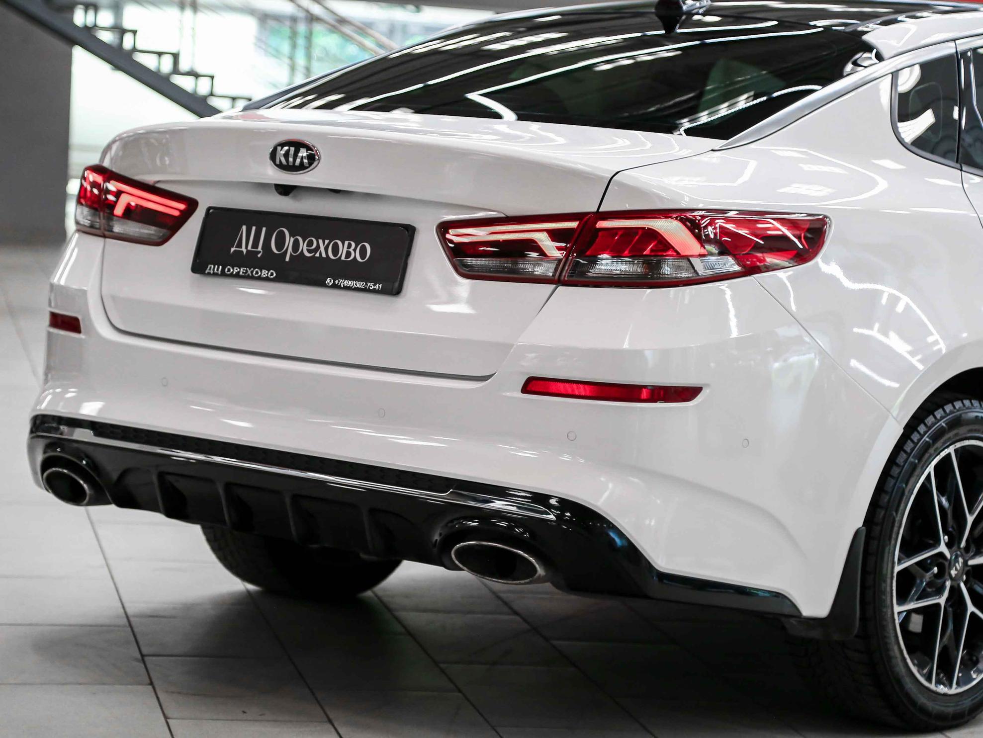 Kia Optima 2019, белый, ДЦ Орехово