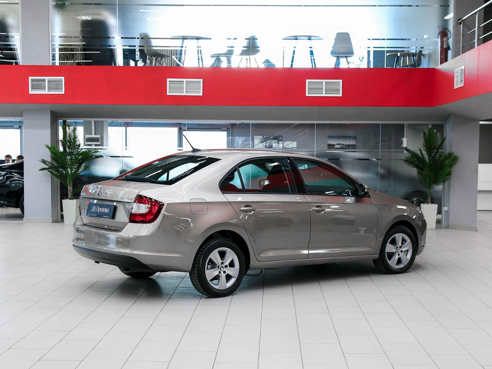 Skoda Rapid 2019, бежевый, ДЦ Орехово
