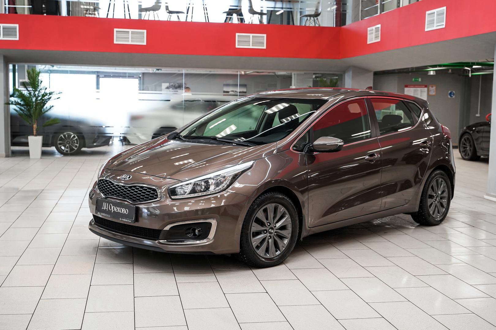 Kia Ceed 2017, коричневый, ДЦ Орехово