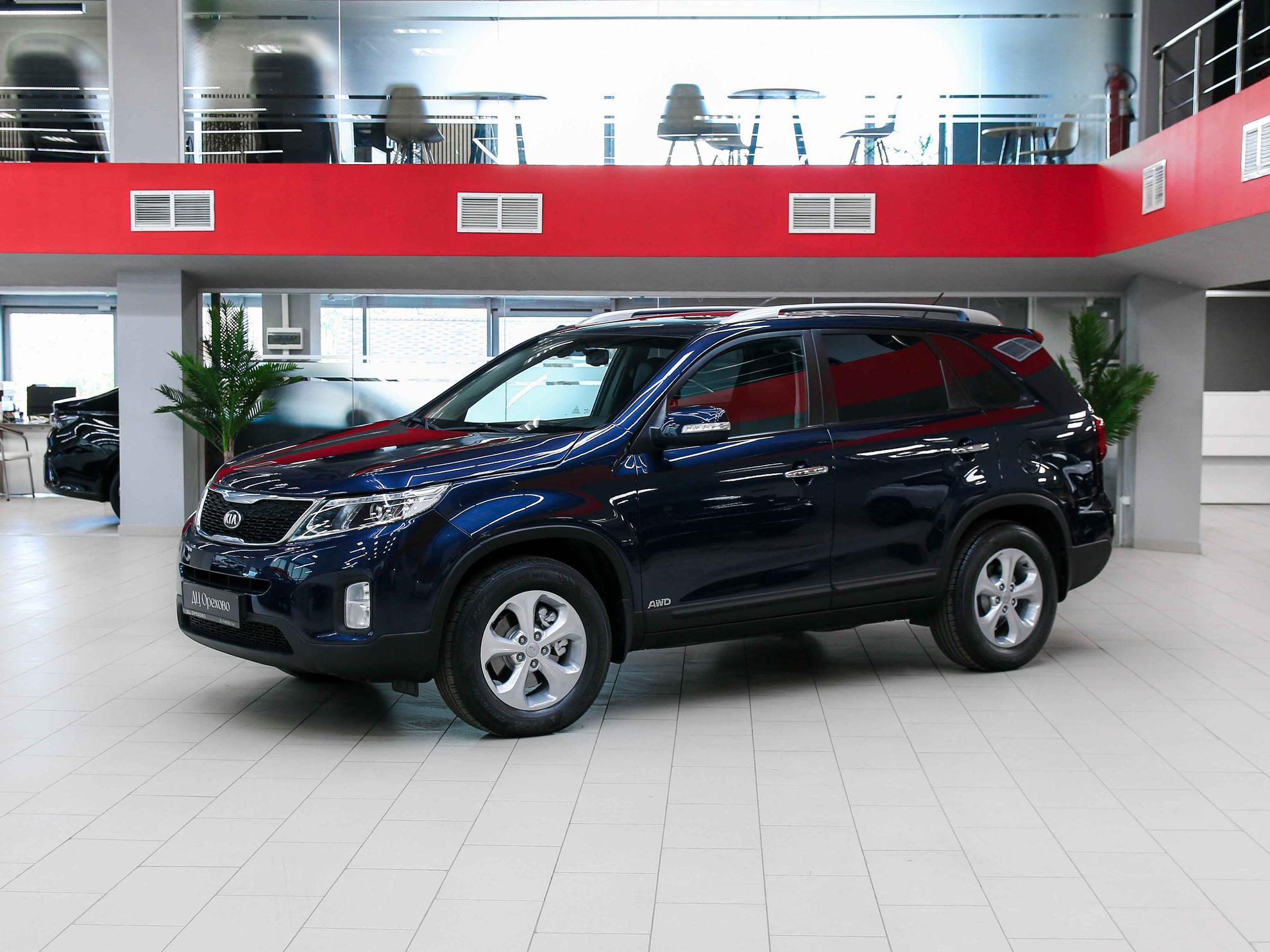 Kia Sorento 2014, синий, ДЦ Орехово