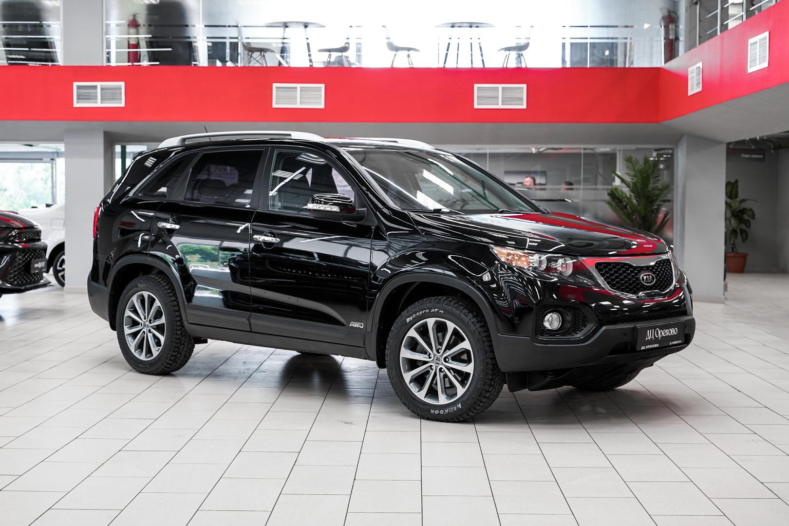 Kia Sorento 2012, черный, ДЦ Орехово
