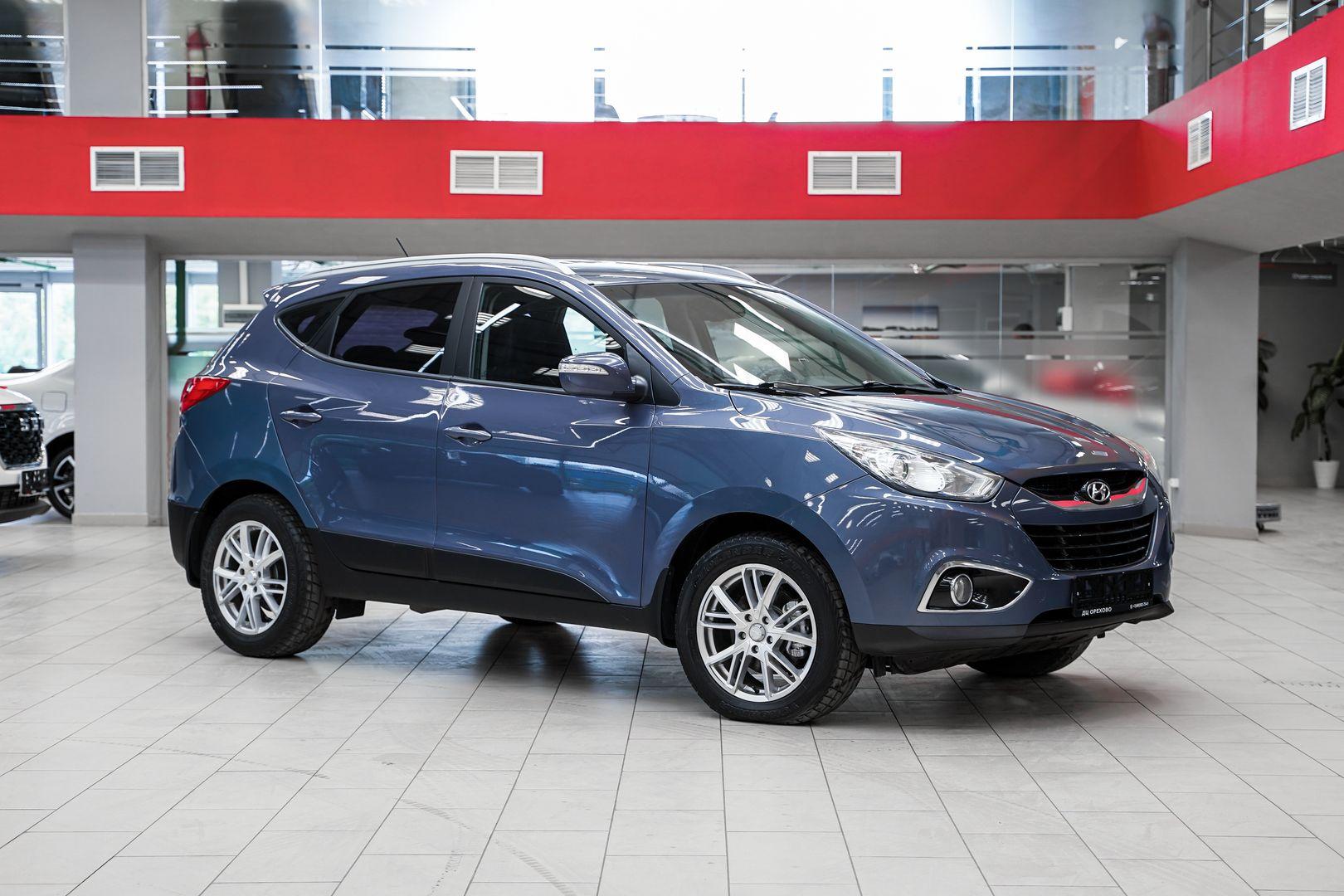 Hyundai ix35 2012, синий, ДЦ Орехово
