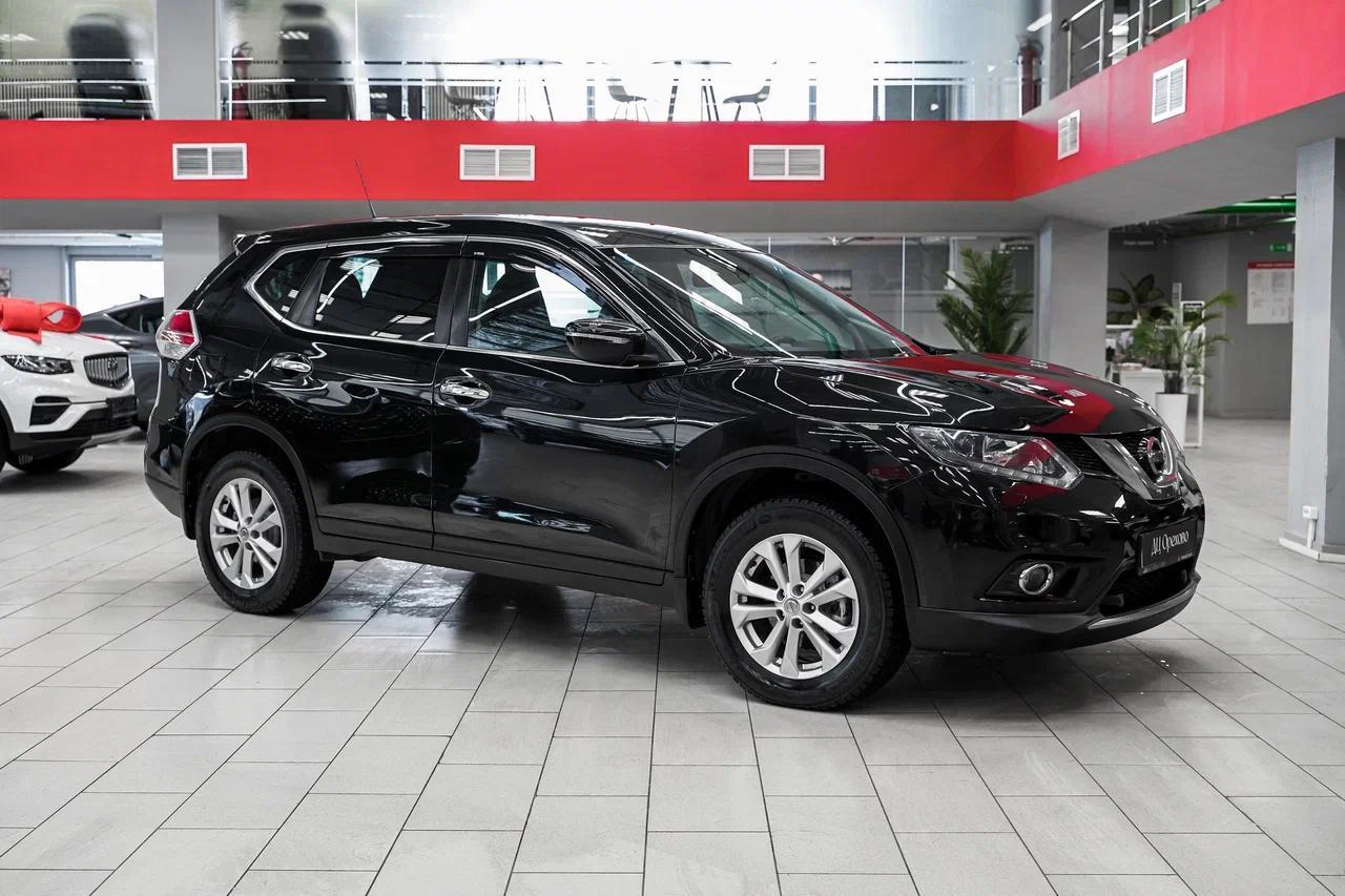 Nissan X-Trail 2015, черный, ДЦ Орехово