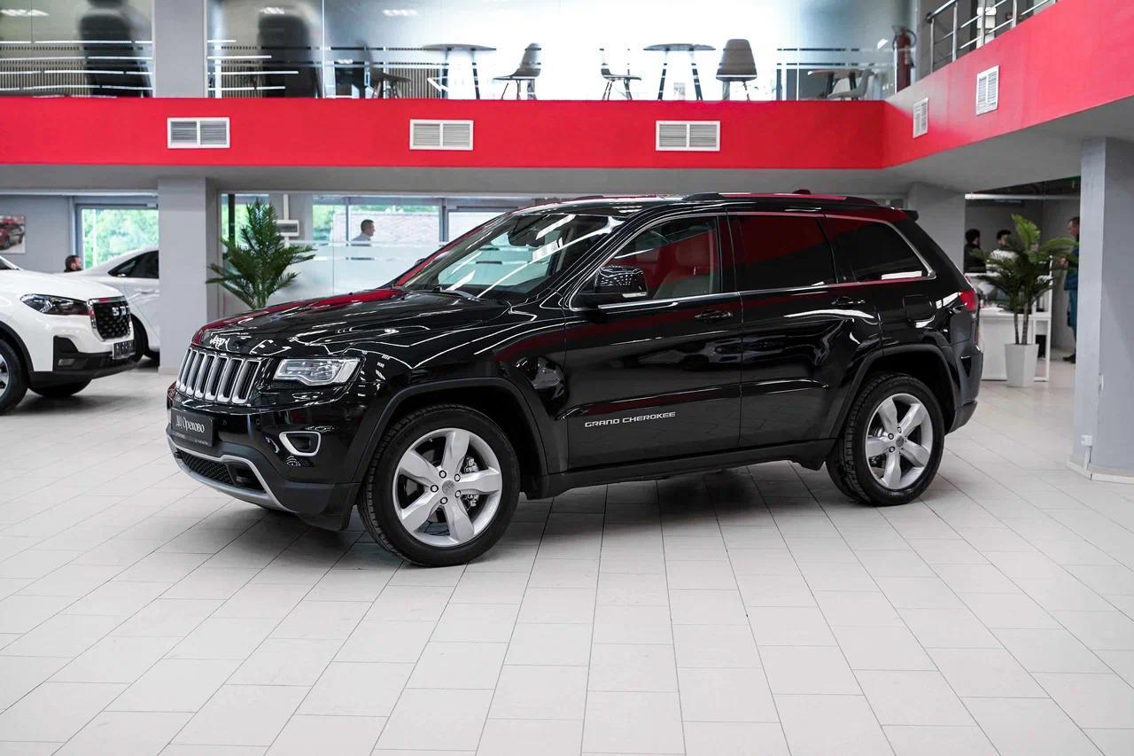 Jeep Grand Cherokee 2016, черный, ДЦ Орехово