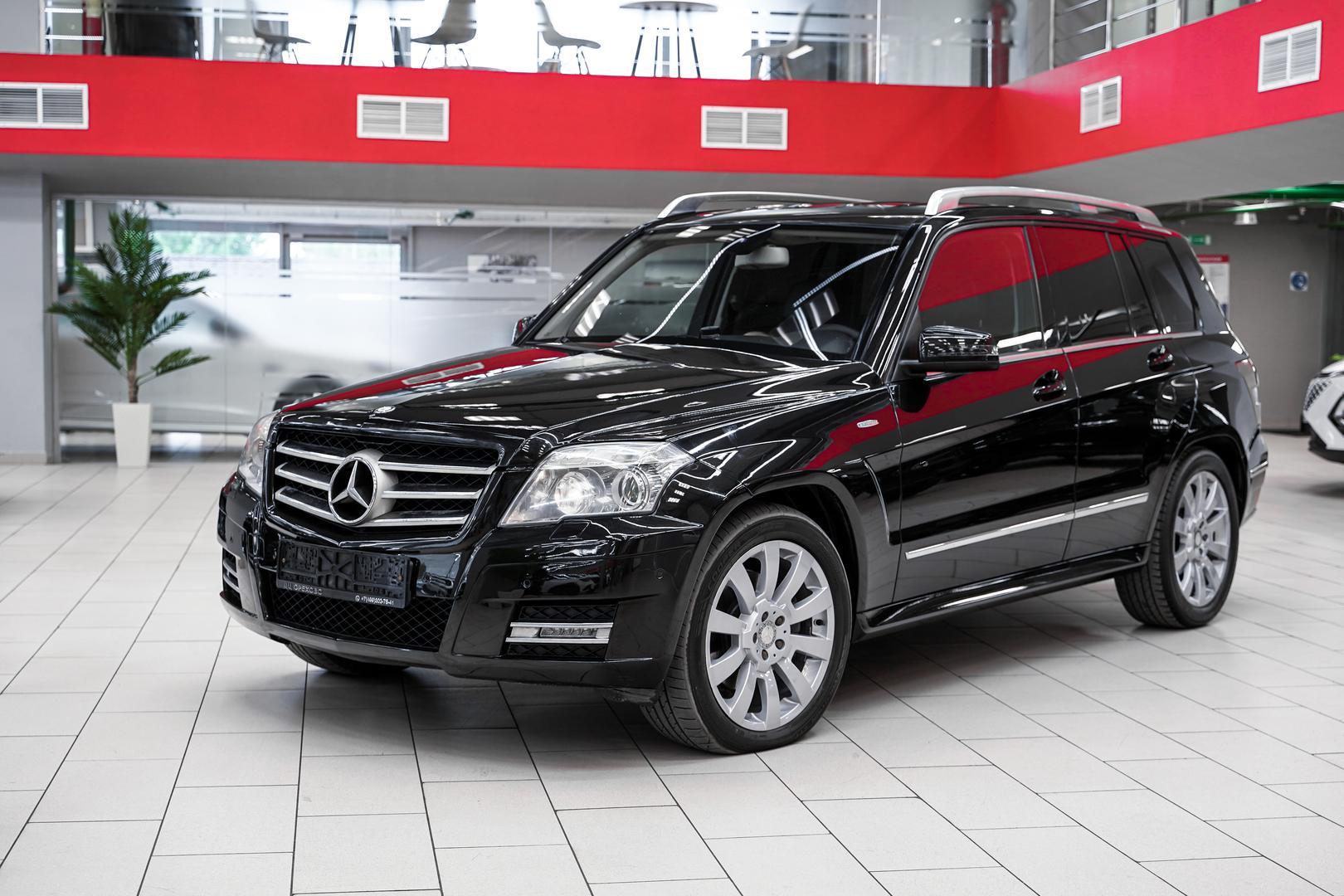 Mercedes-Benz GLK-Класс 2012, черный, ДЦ Орехово