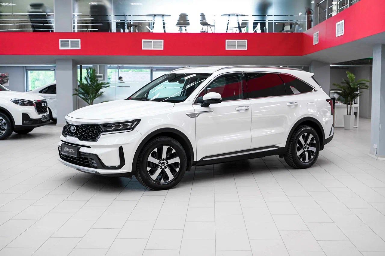 Kia Sorento 2021, белый, ДЦ Орехово
