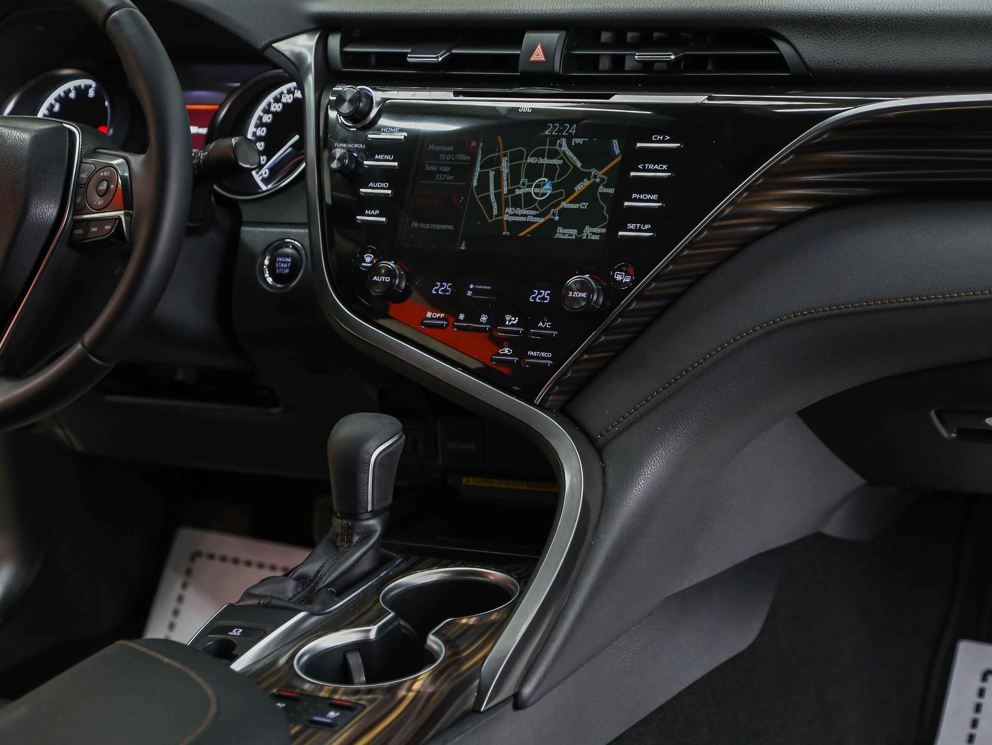 Toyota Camry 2019, черный, ДЦ Орехово