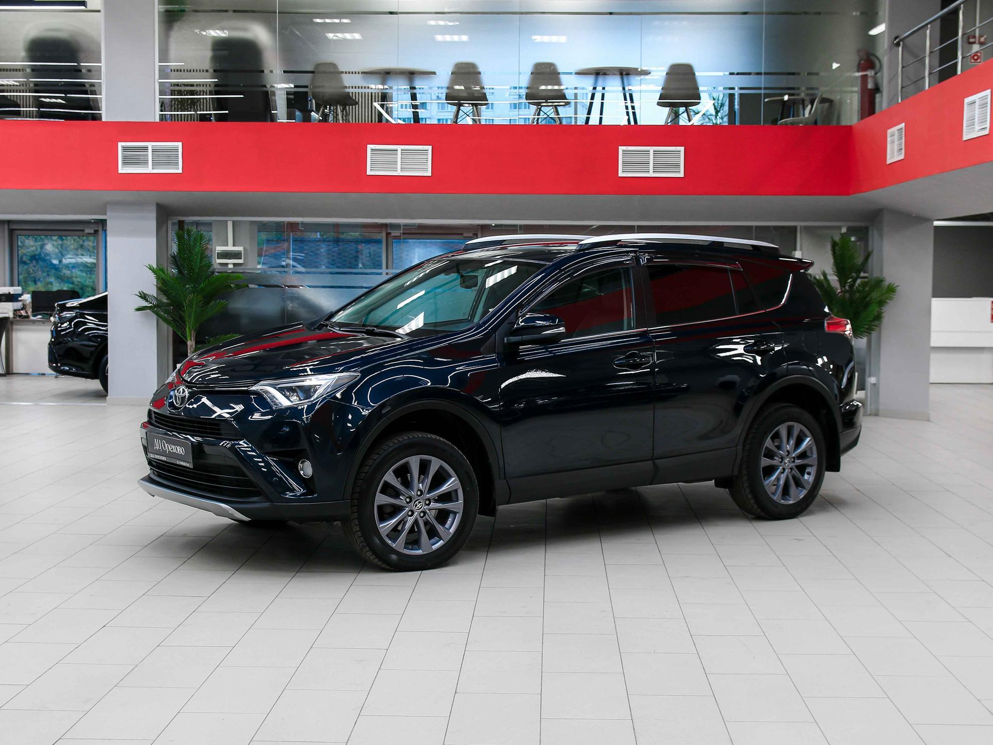 Toyota RAV4 2019, синий, ДЦ Орехово