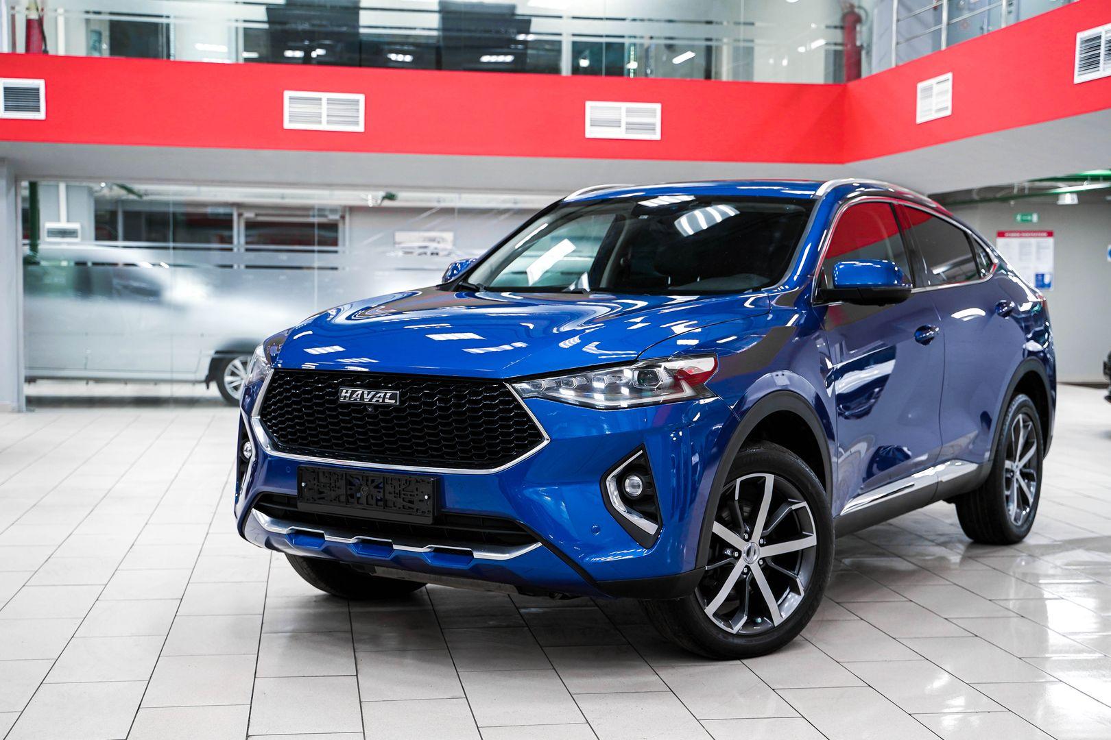 Haval F7x 2020, синий, ДЦ Орехово