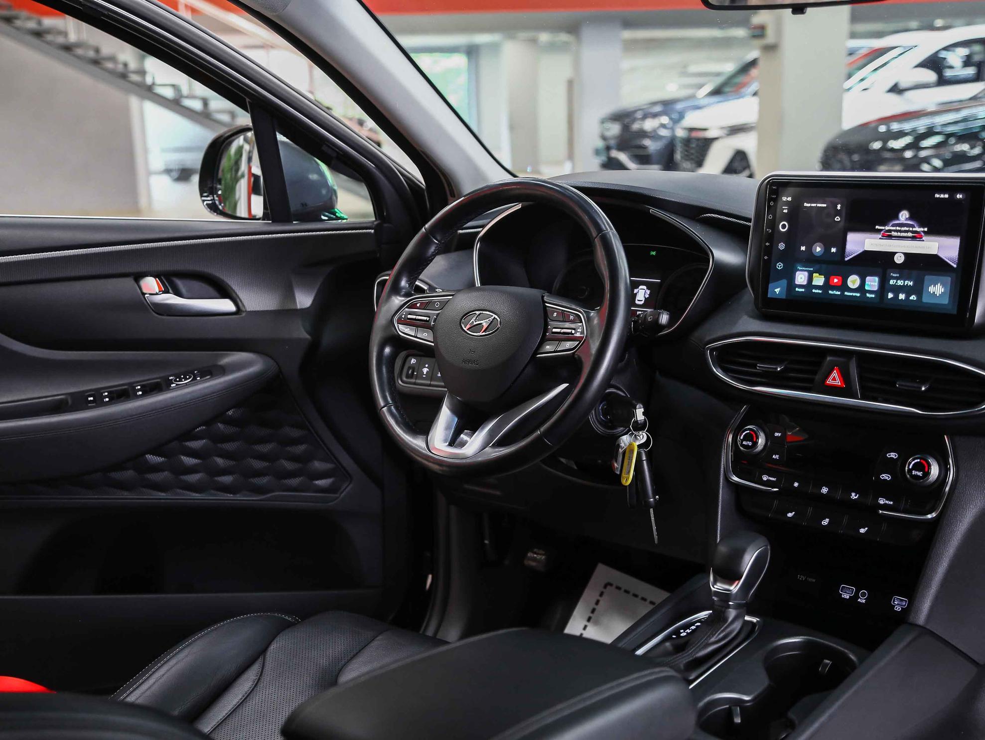 Hyundai Santa Fe 2018, серый, ДЦ Орехово