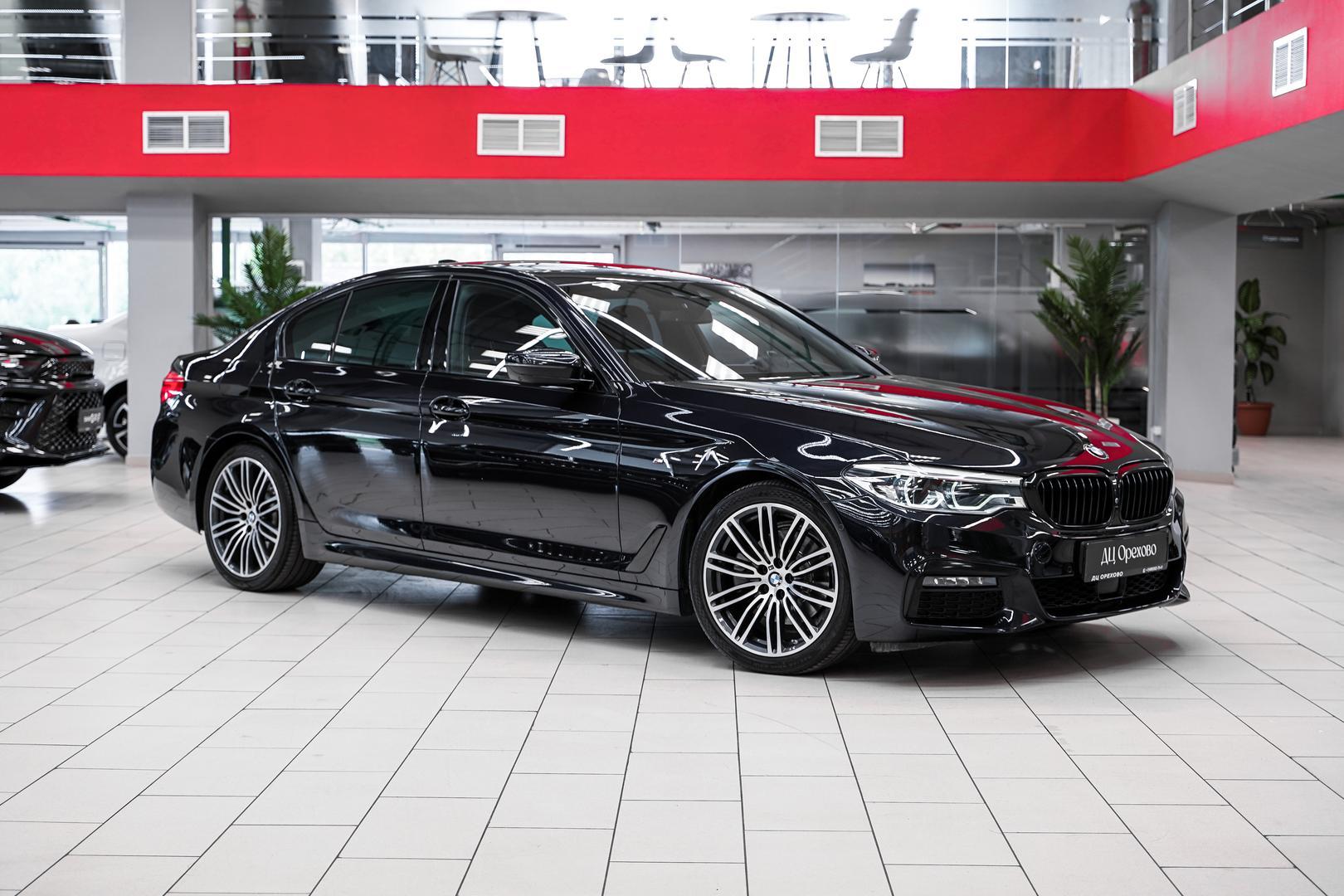 BMW 5 серии 2020, черный, ДЦ Орехово