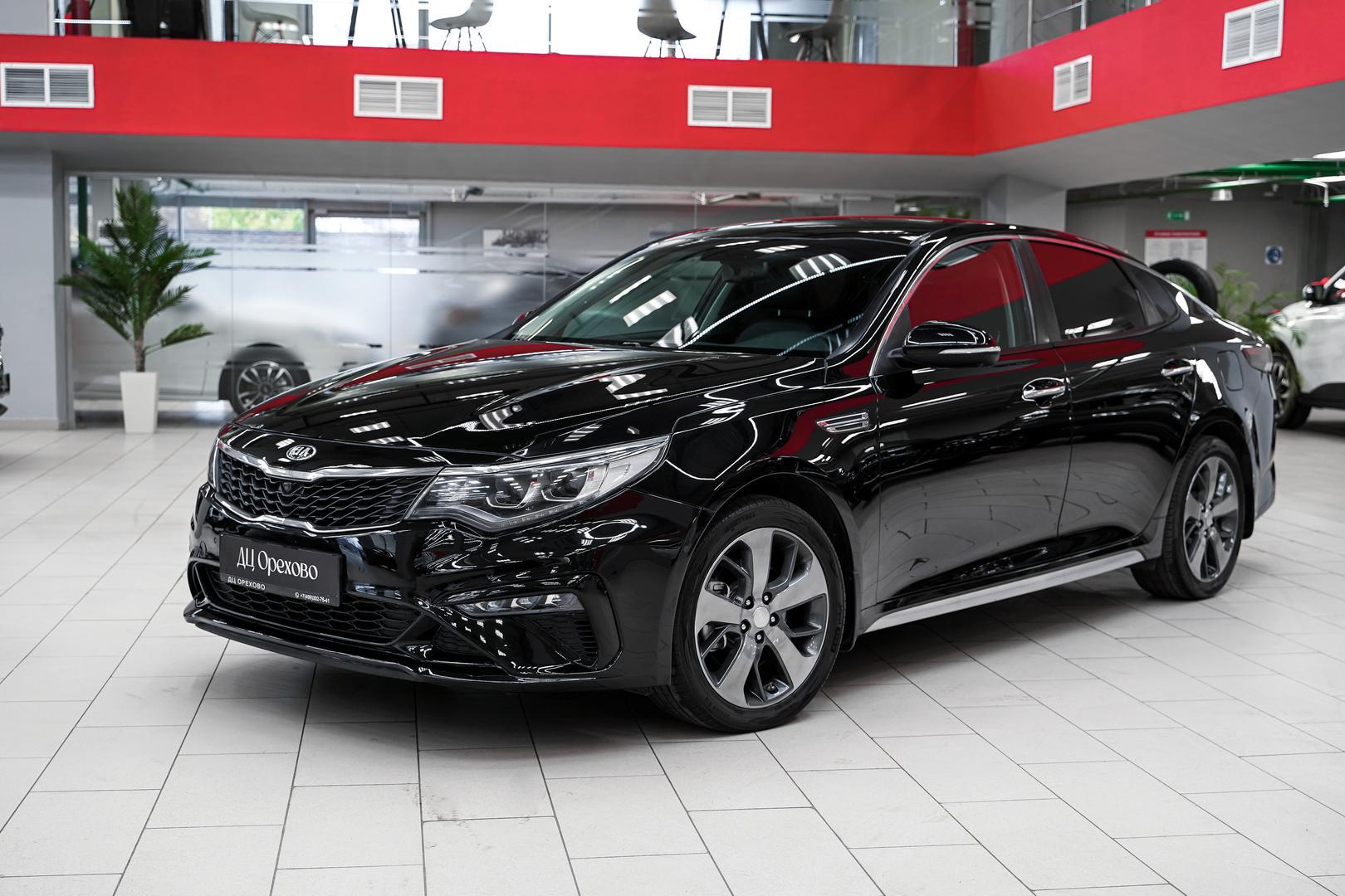 Kia Optima 2019, черный, ДЦ Орехово
