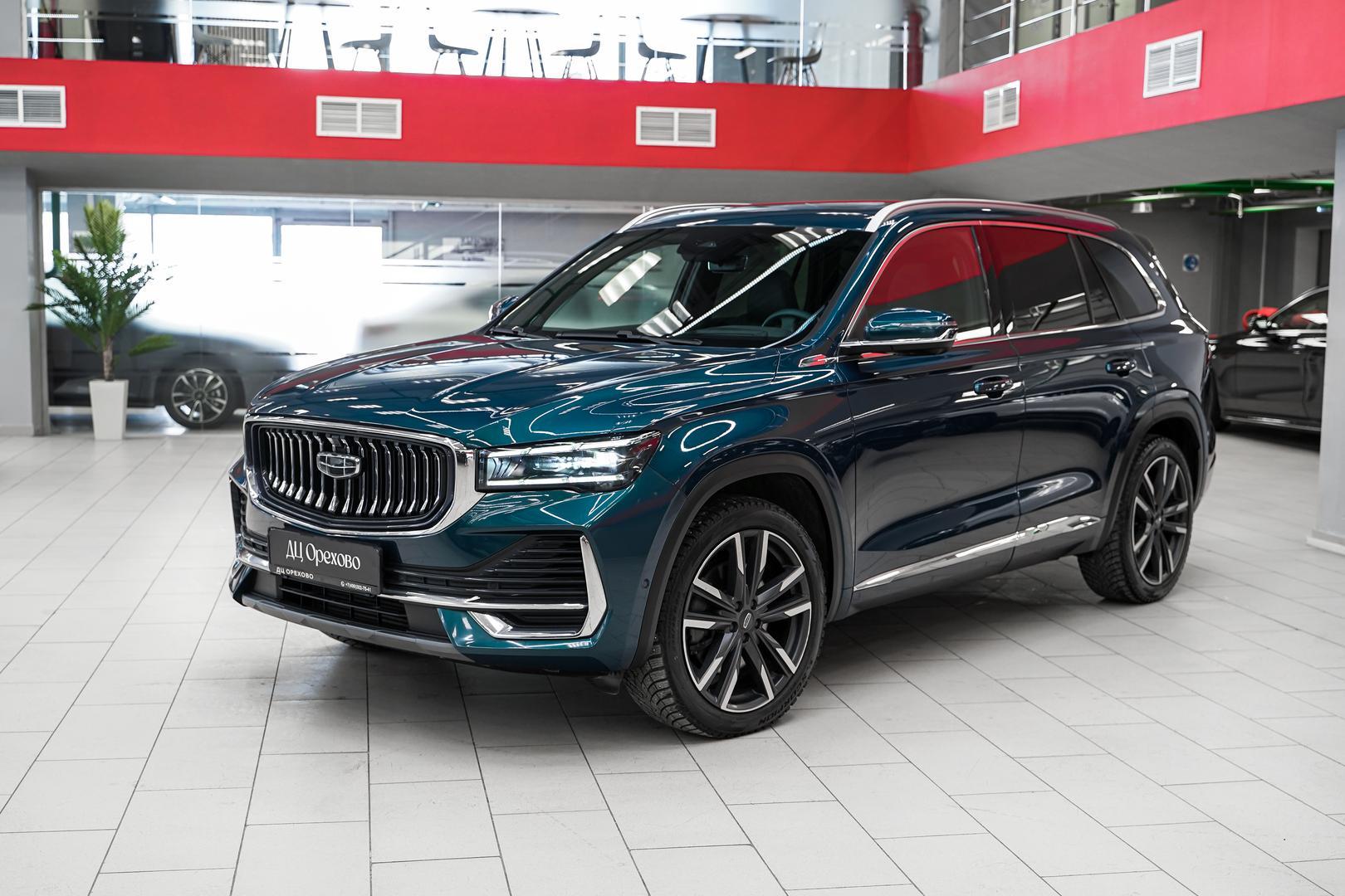 Geely Monjaro 2023, синий, ДЦ Орехово
