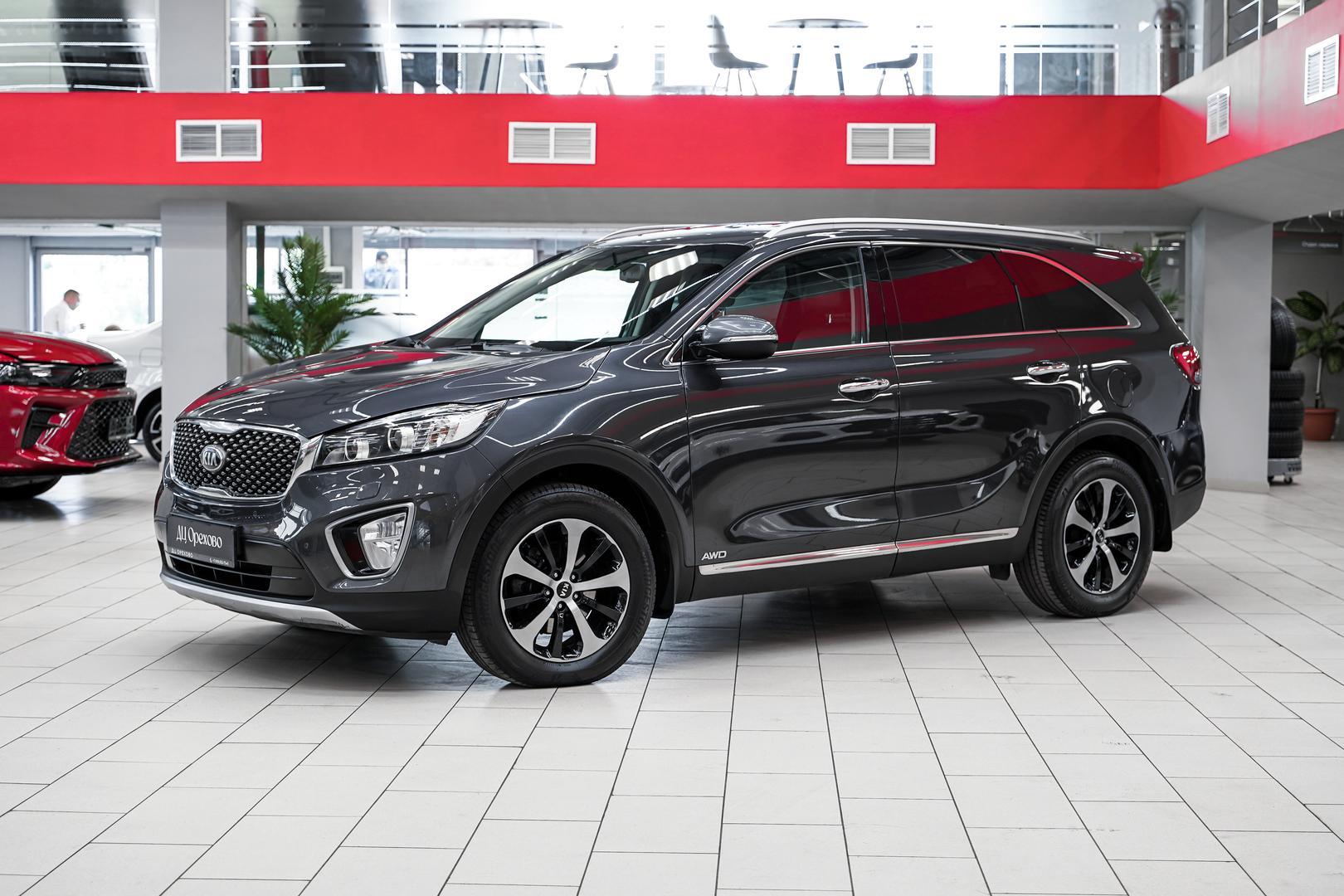 Kia Sorento 2017, серый, ДЦ Орехово
