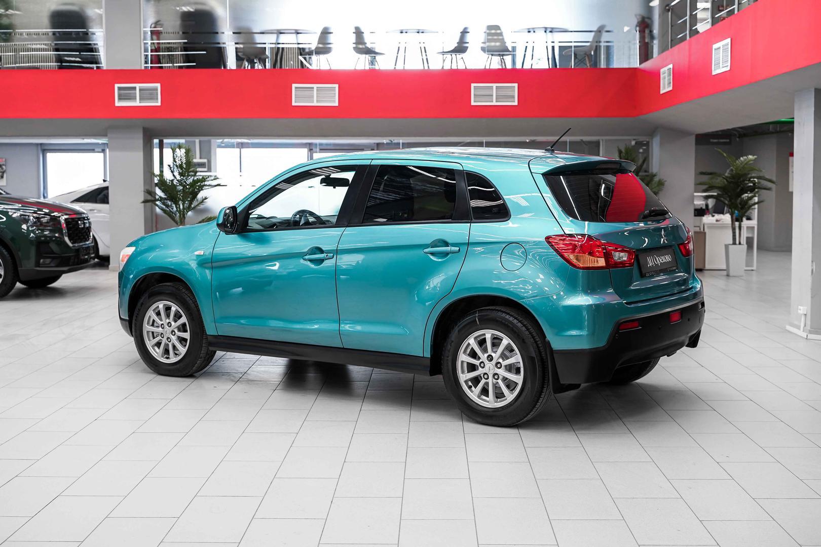 Mitsubishi ASX 2010, голубой, ДЦ Орехово