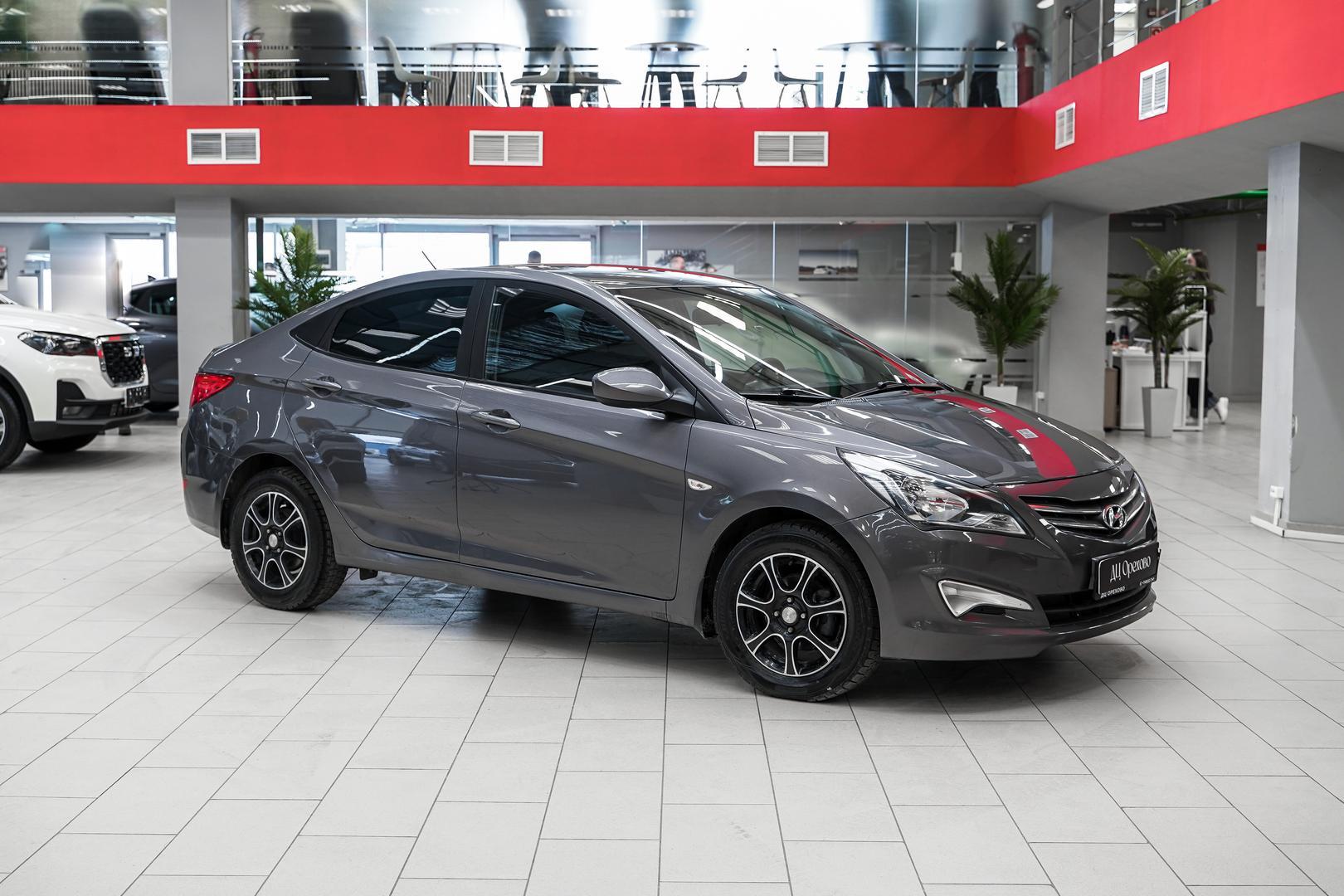 Hyundai Solaris 2014, серый, ДЦ Орехово