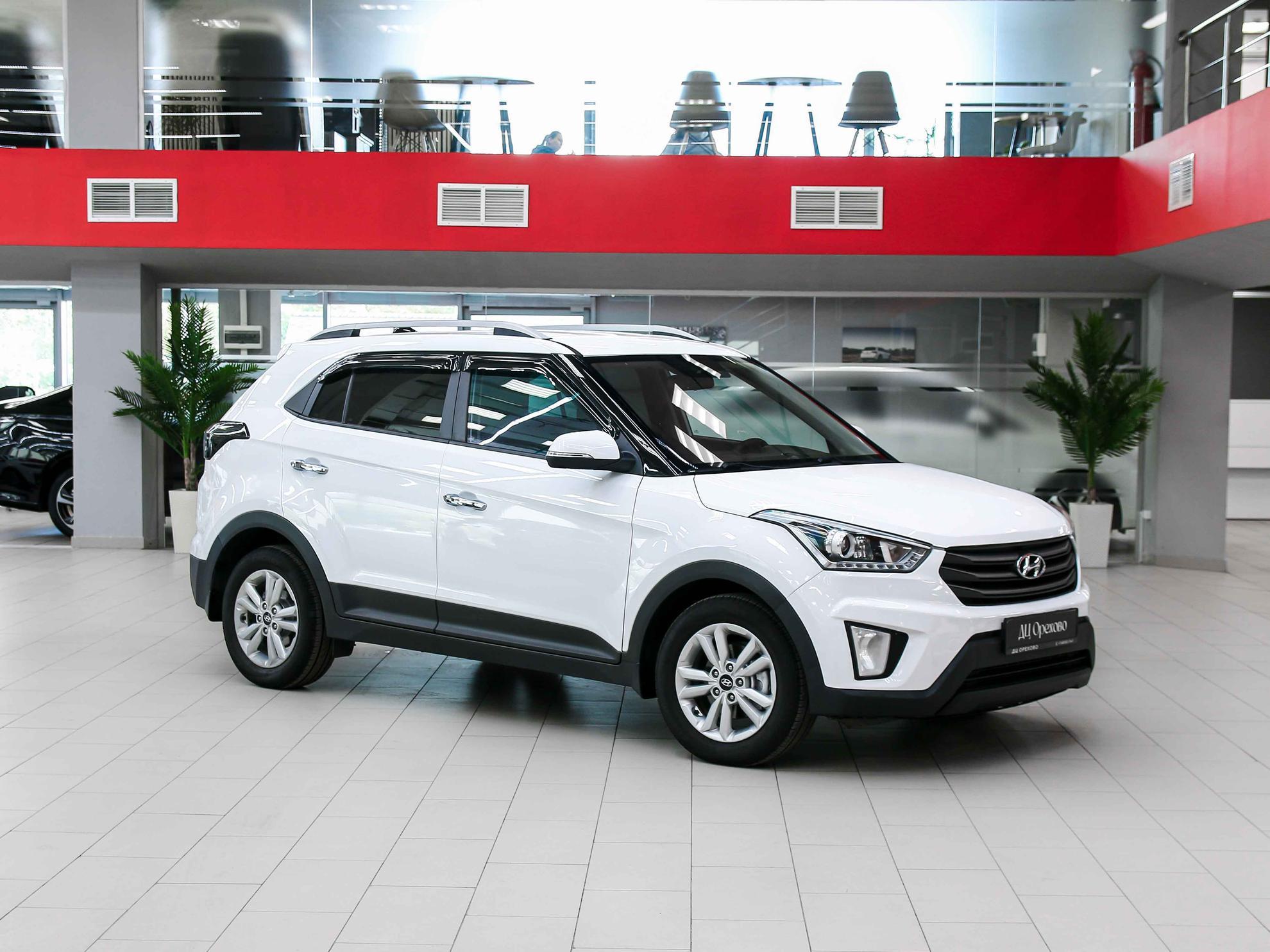 Hyundai Creta 2017, белый, ДЦ Орехово