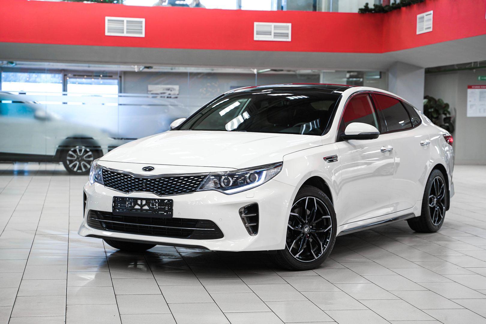 Kia Optima 2017, белый, ДЦ Орехово