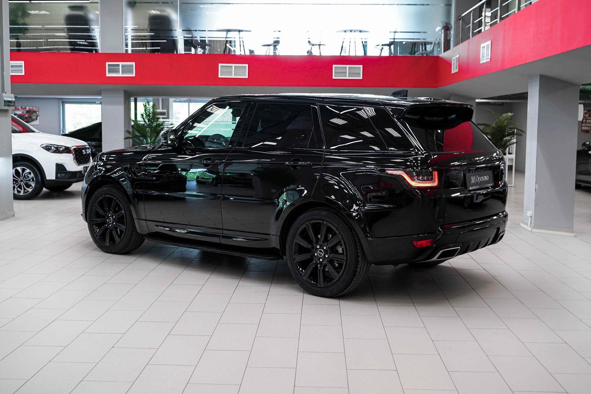 Land Rover Range Rover Sport 2020, черный, ДЦ Орехово