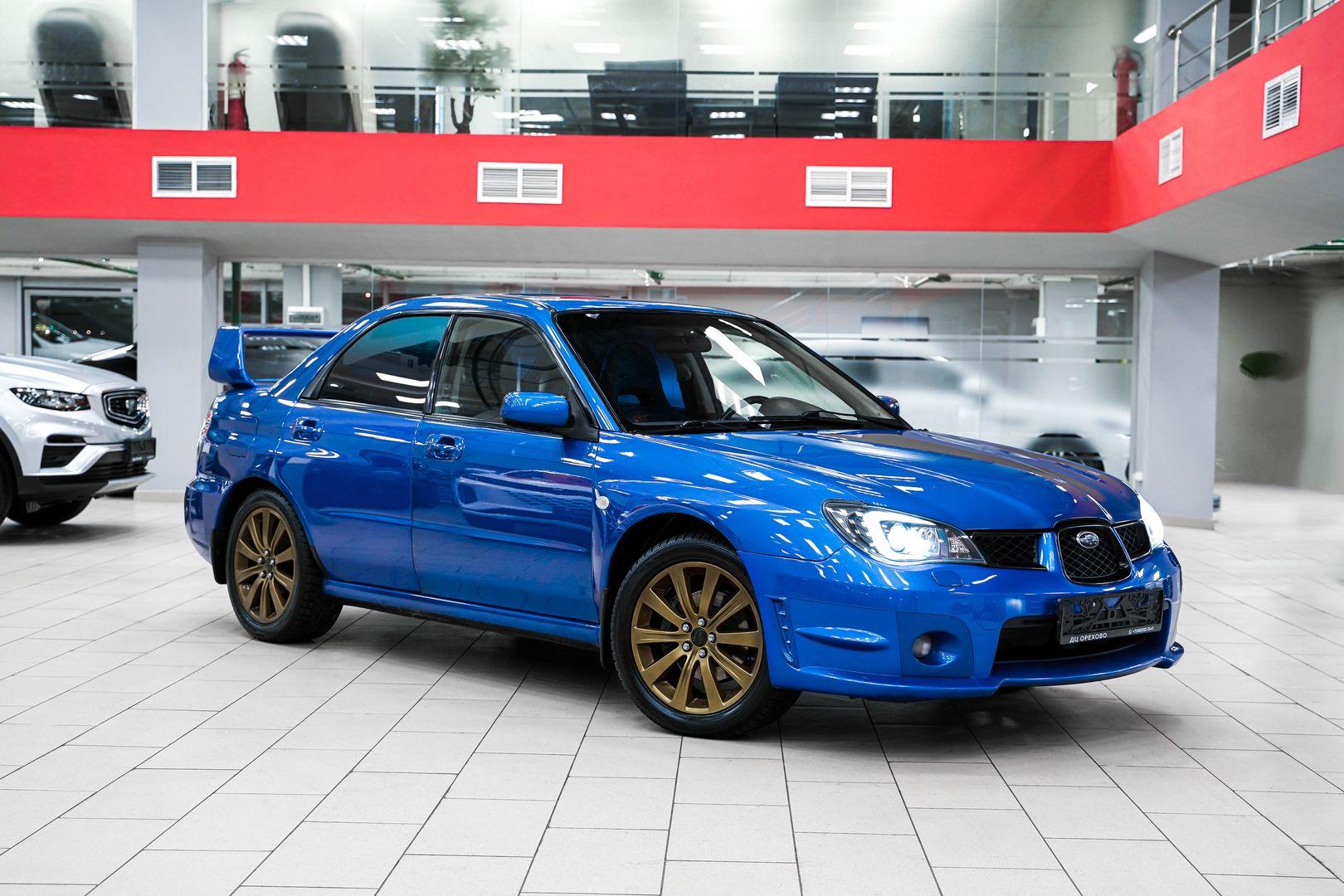 Subaru Impreza 2006, синий, ДЦ Орехово