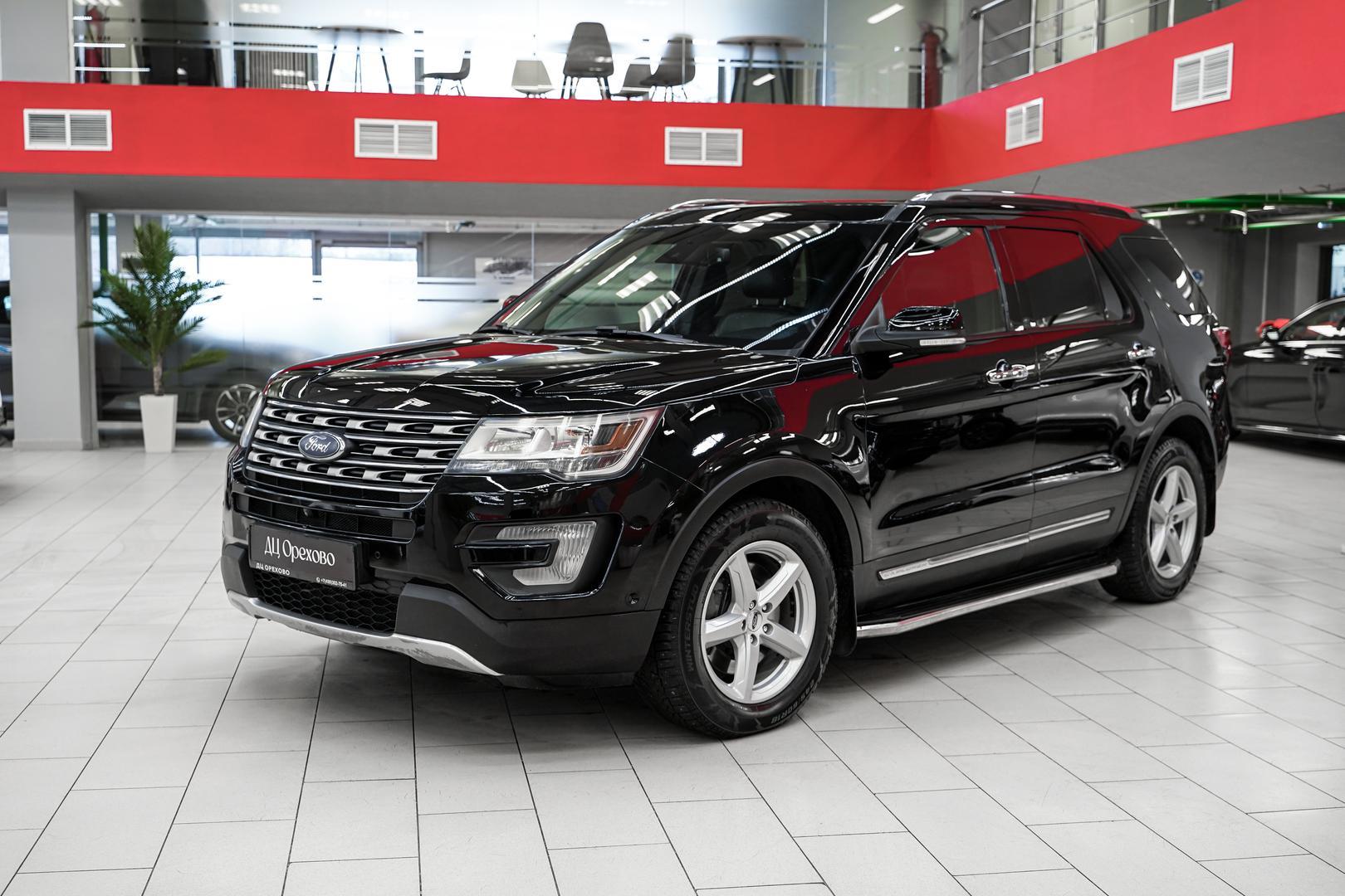 Ford Explorer 2016, черный, ДЦ Орехово