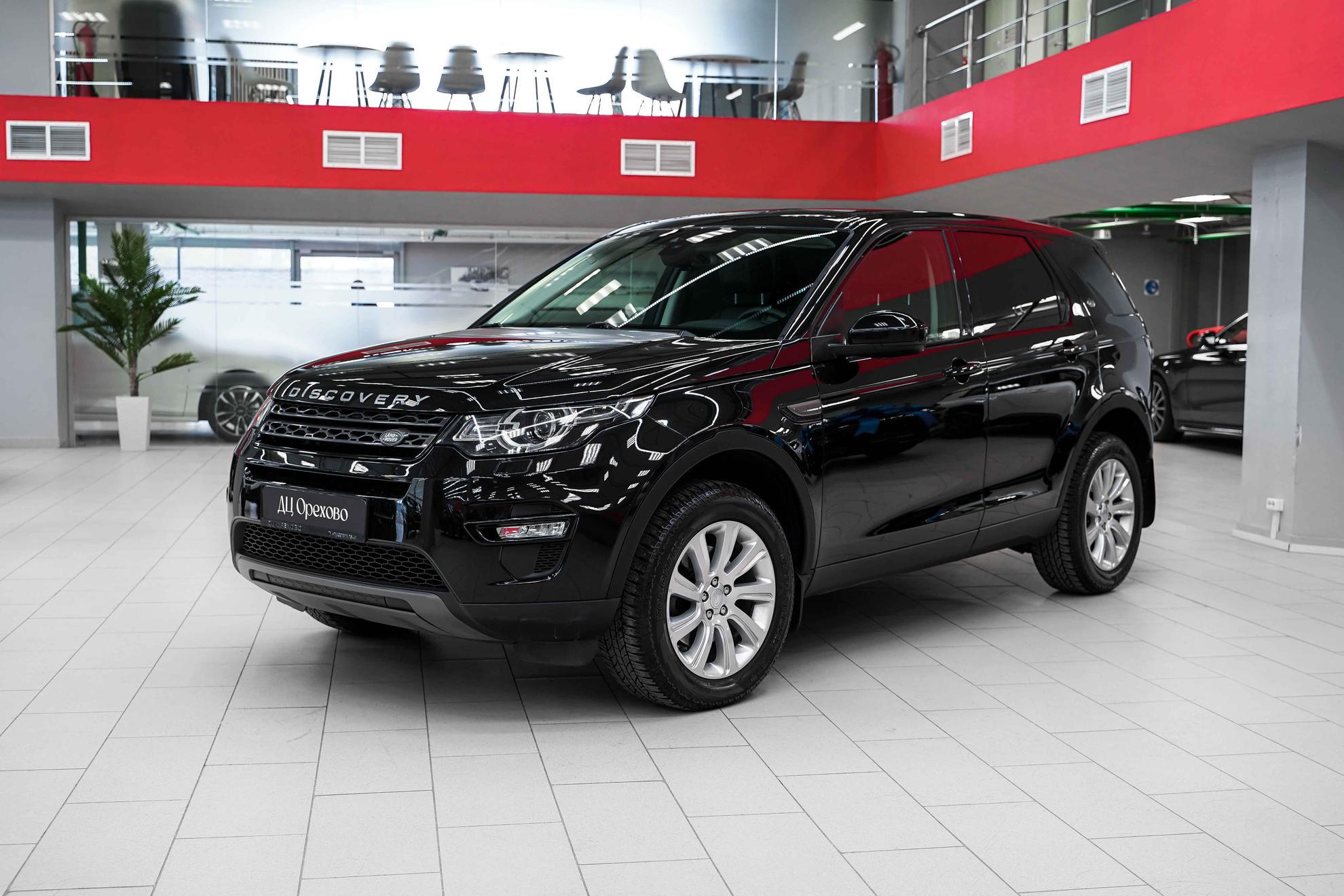 Land Rover Discovery Sport 2017, черный, ДЦ Орехово