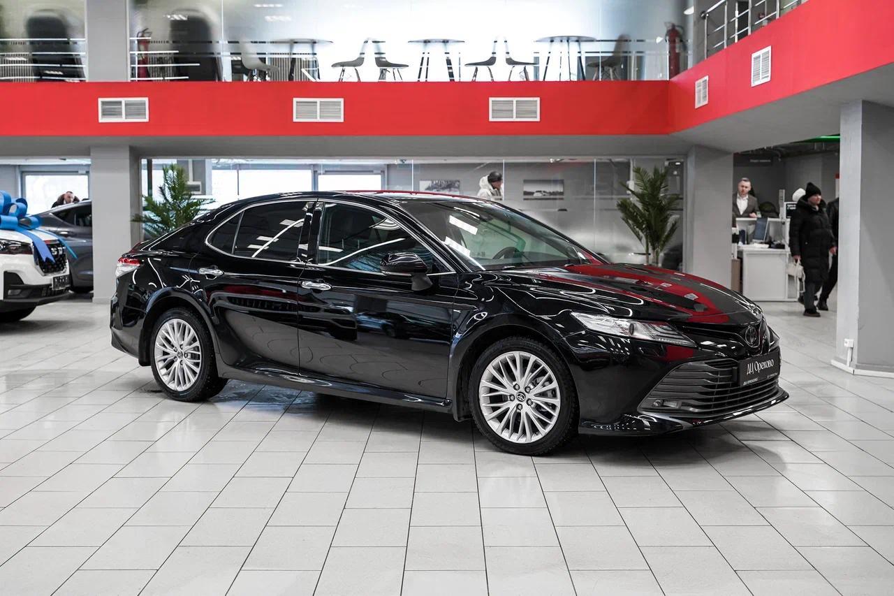 Toyota Camry 2021, черный, ДЦ Орехово