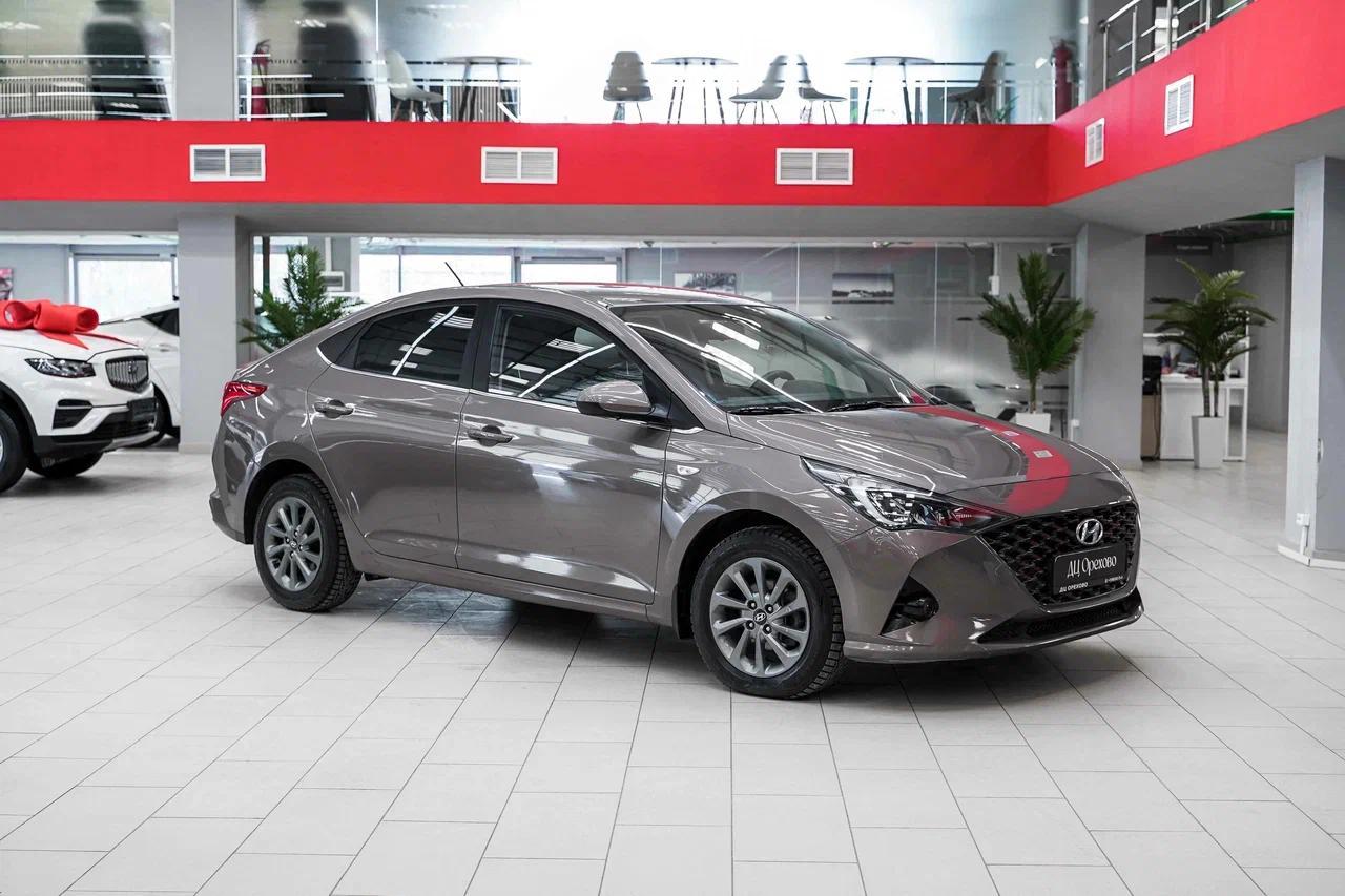 Hyundai Solaris 2021, серый, ДЦ Орехово