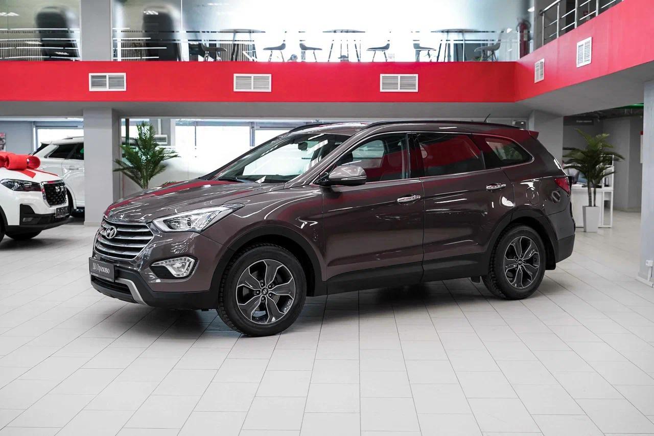Hyundai Santa Fe 2014, коричневый, ДЦ Орехово