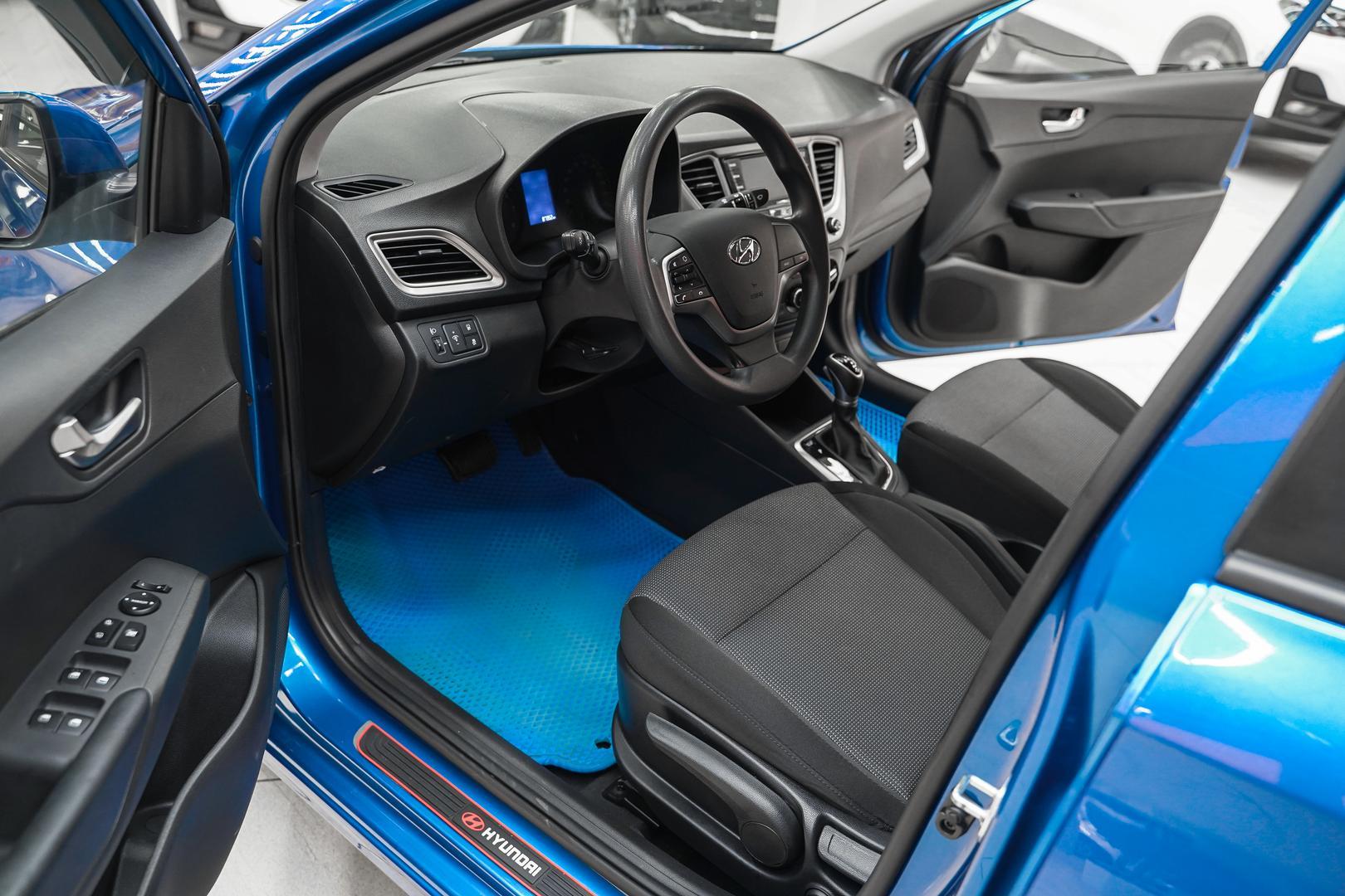 Hyundai Solaris 2021, синий, ДЦ Орехово