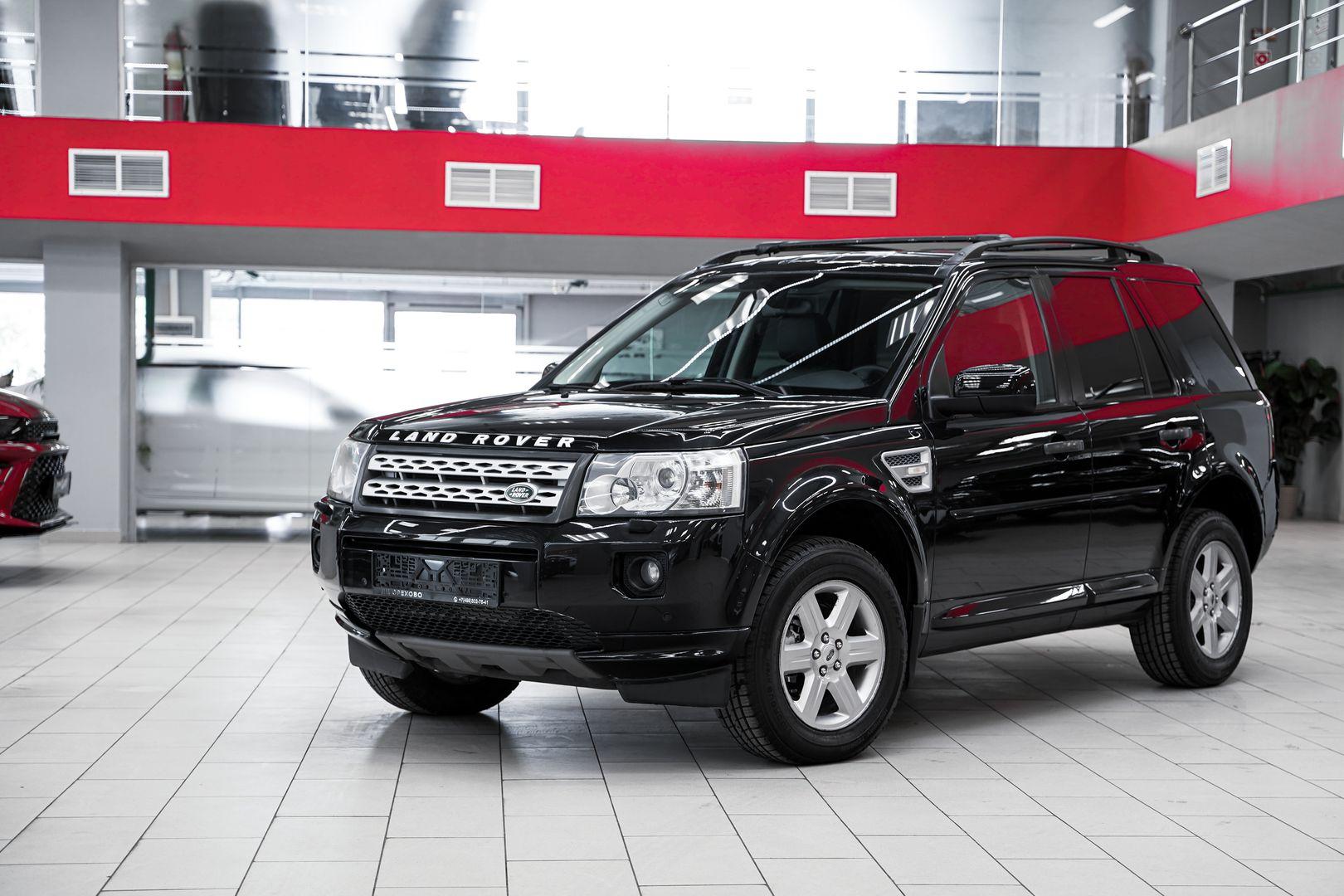 Land Rover Freelander 2010, черный, ДЦ Орехово