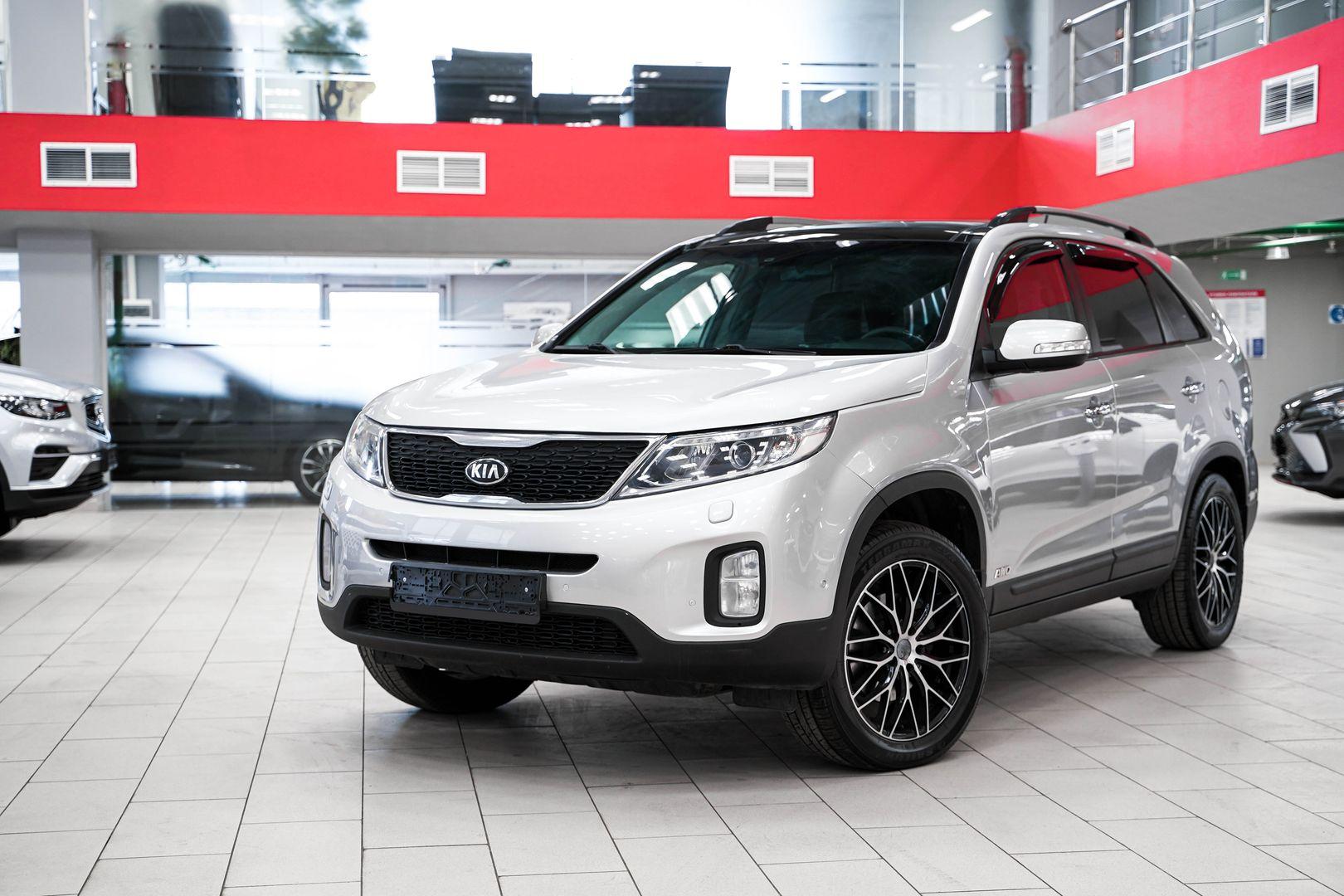 Kia Sorento 2013, серебряный, ДЦ Орехово