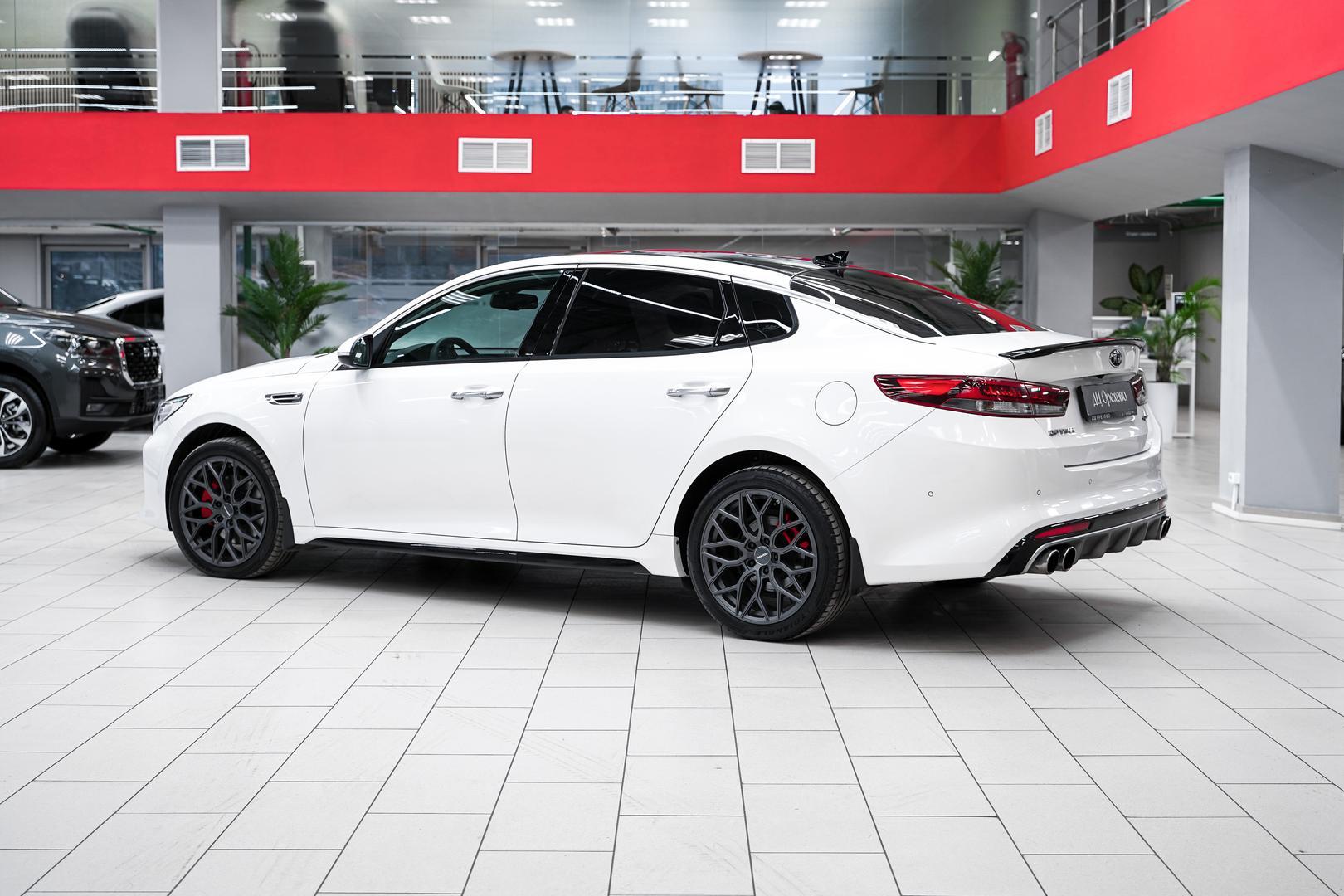 Kia Optima 2017, белый, ДЦ Орехово