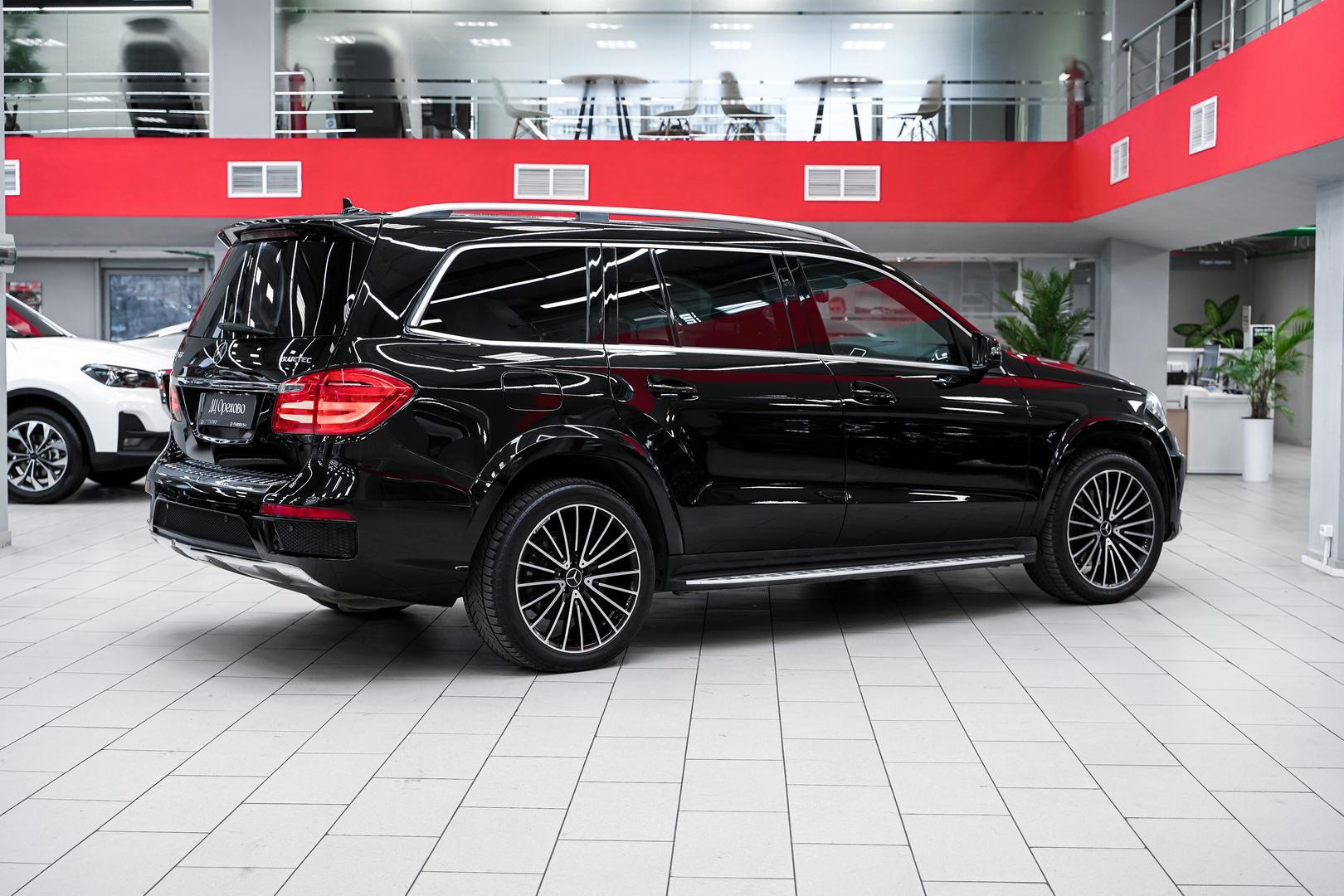 Mercedes-Benz GL-Класс 2014, черный, ДЦ Орехово