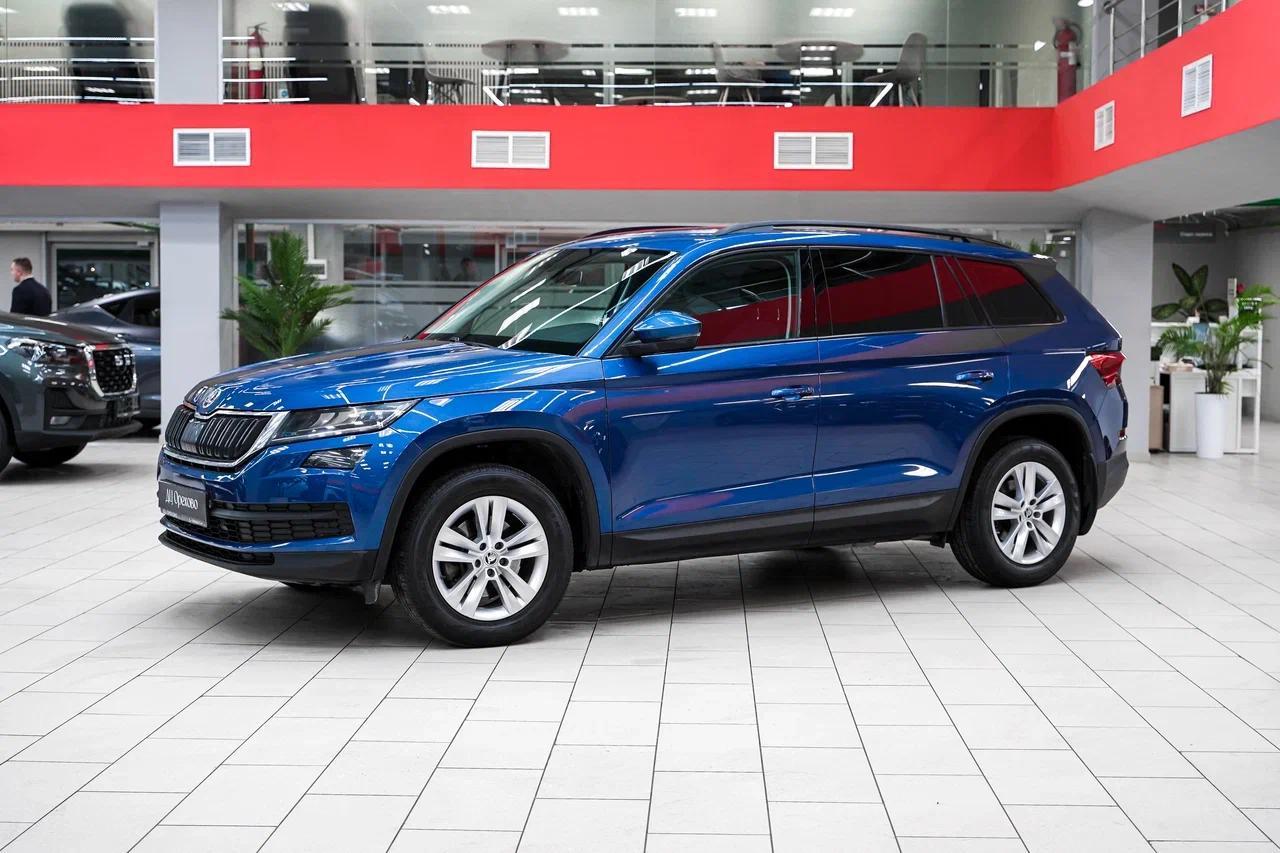 Skoda Kodiaq 2018, синий, ДЦ Орехово