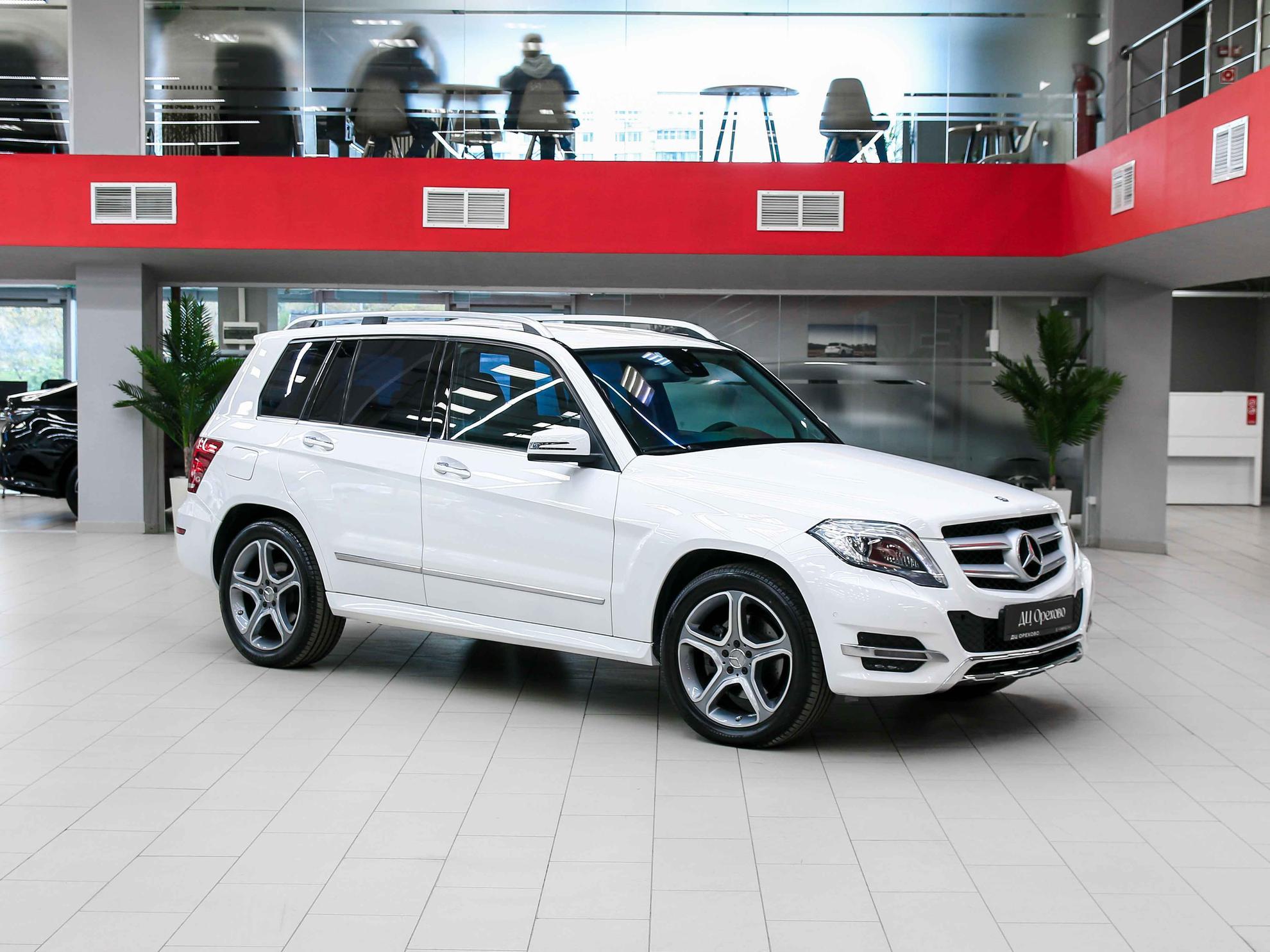 Mercedes-Benz GLK-Класс 2014, белый, ДЦ Орехово