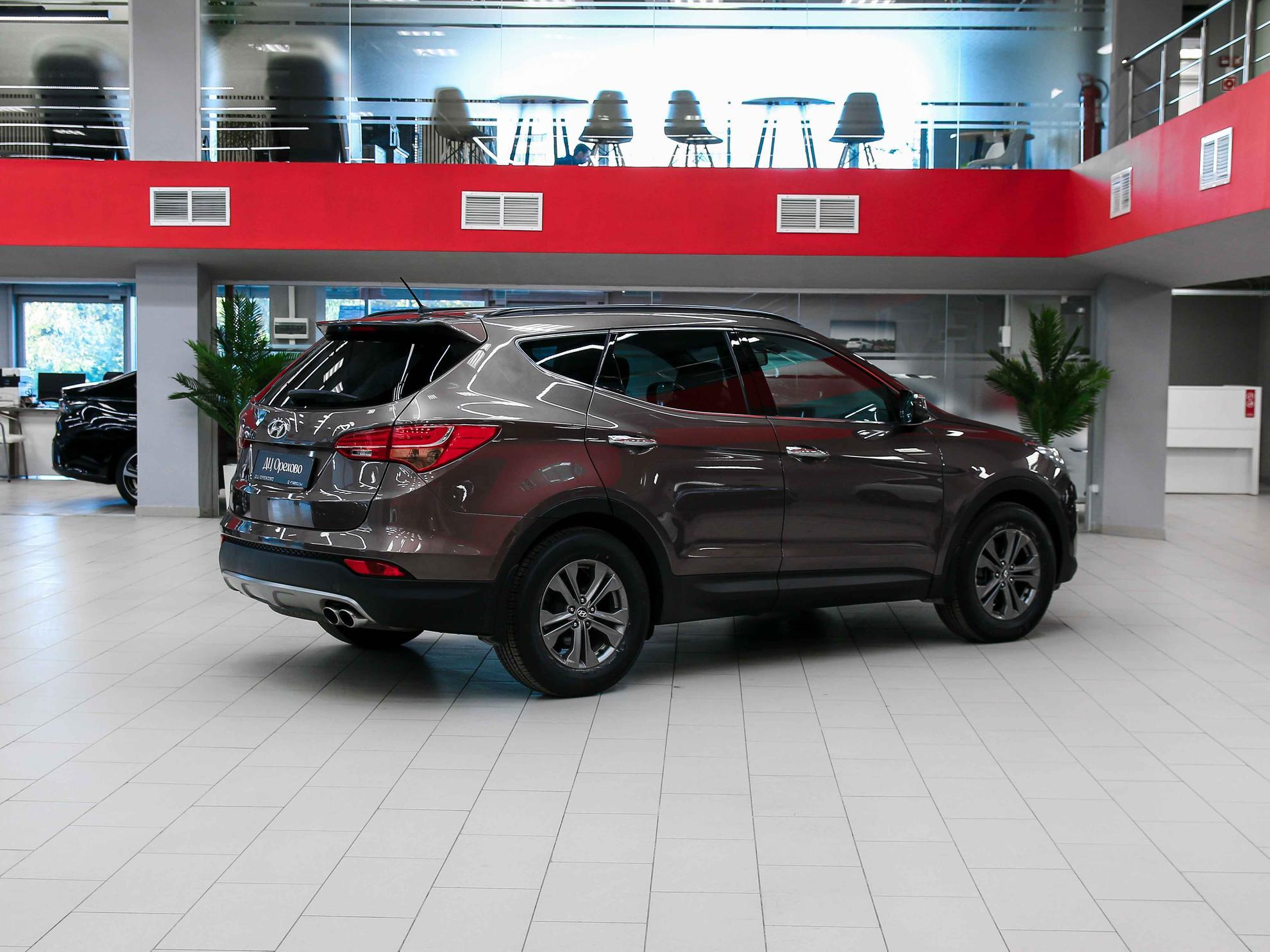 Hyundai Santa Fe 2012, коричневый, ДЦ Орехово