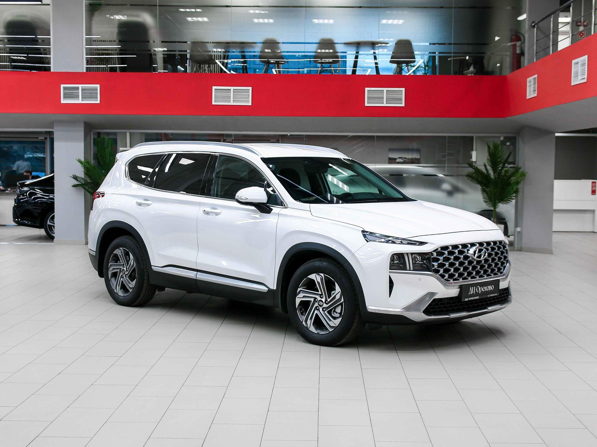 Hyundai Santa Fe 2022, белый, ДЦ Орехово