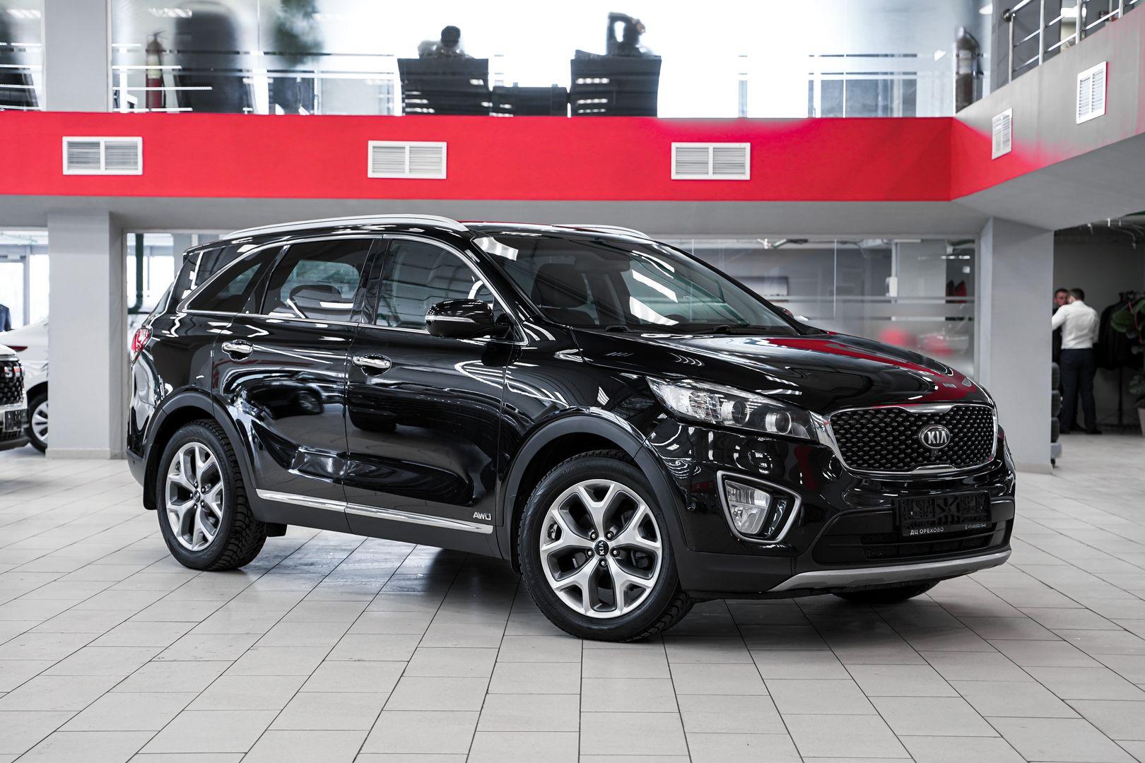 Kia Sorento 2017, черный, ДЦ Орехово