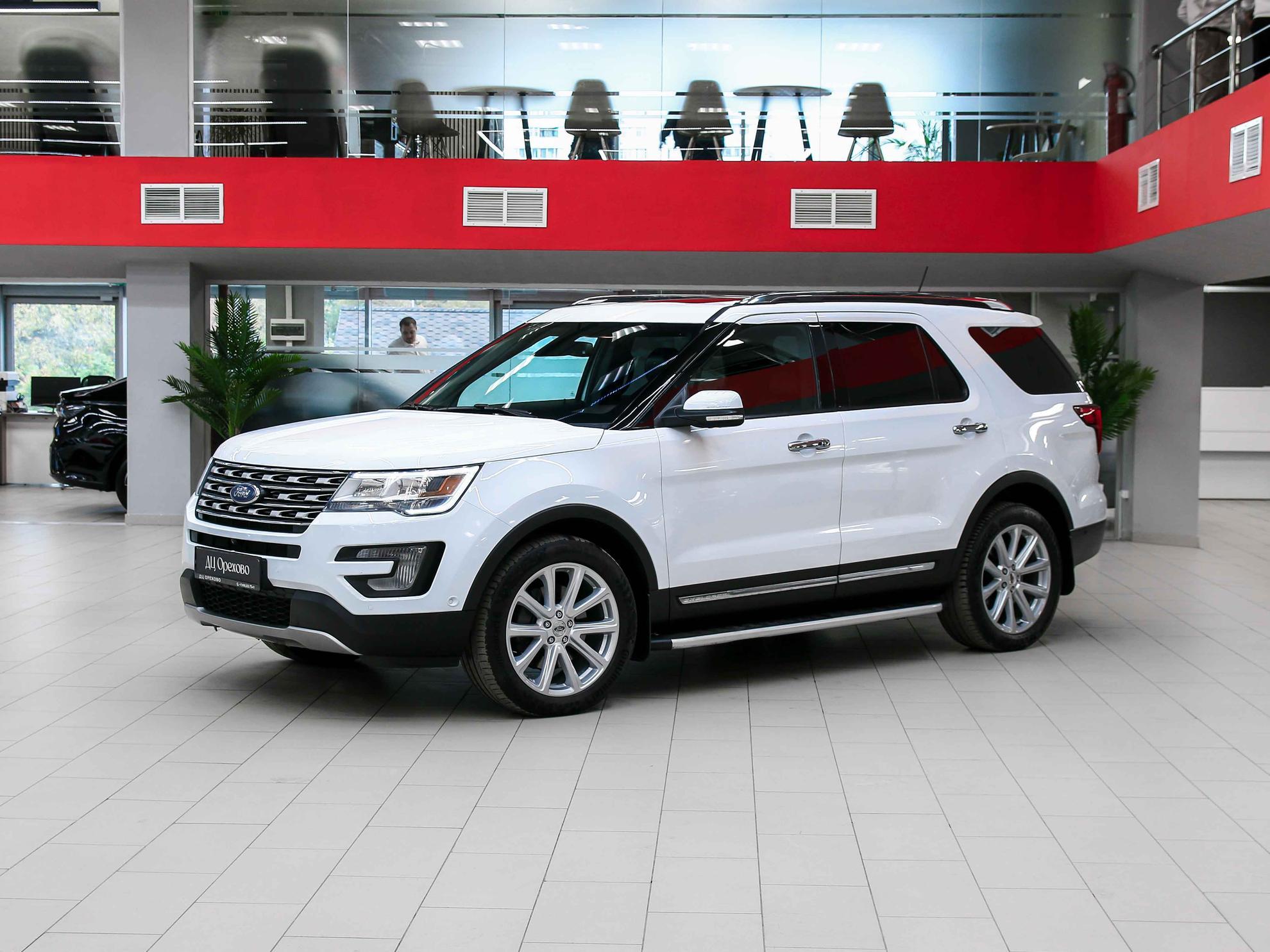 Ford Explorer 2017, белый, ДЦ Орехово