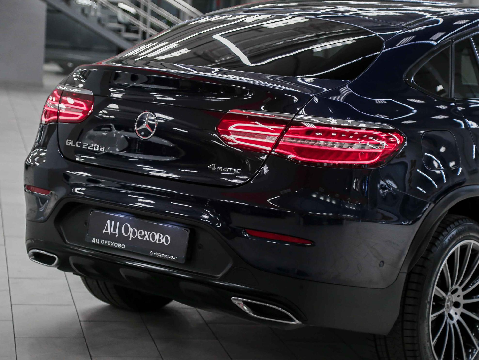 Mercedes-Benz GLC 2019, синий, ДЦ Орехово