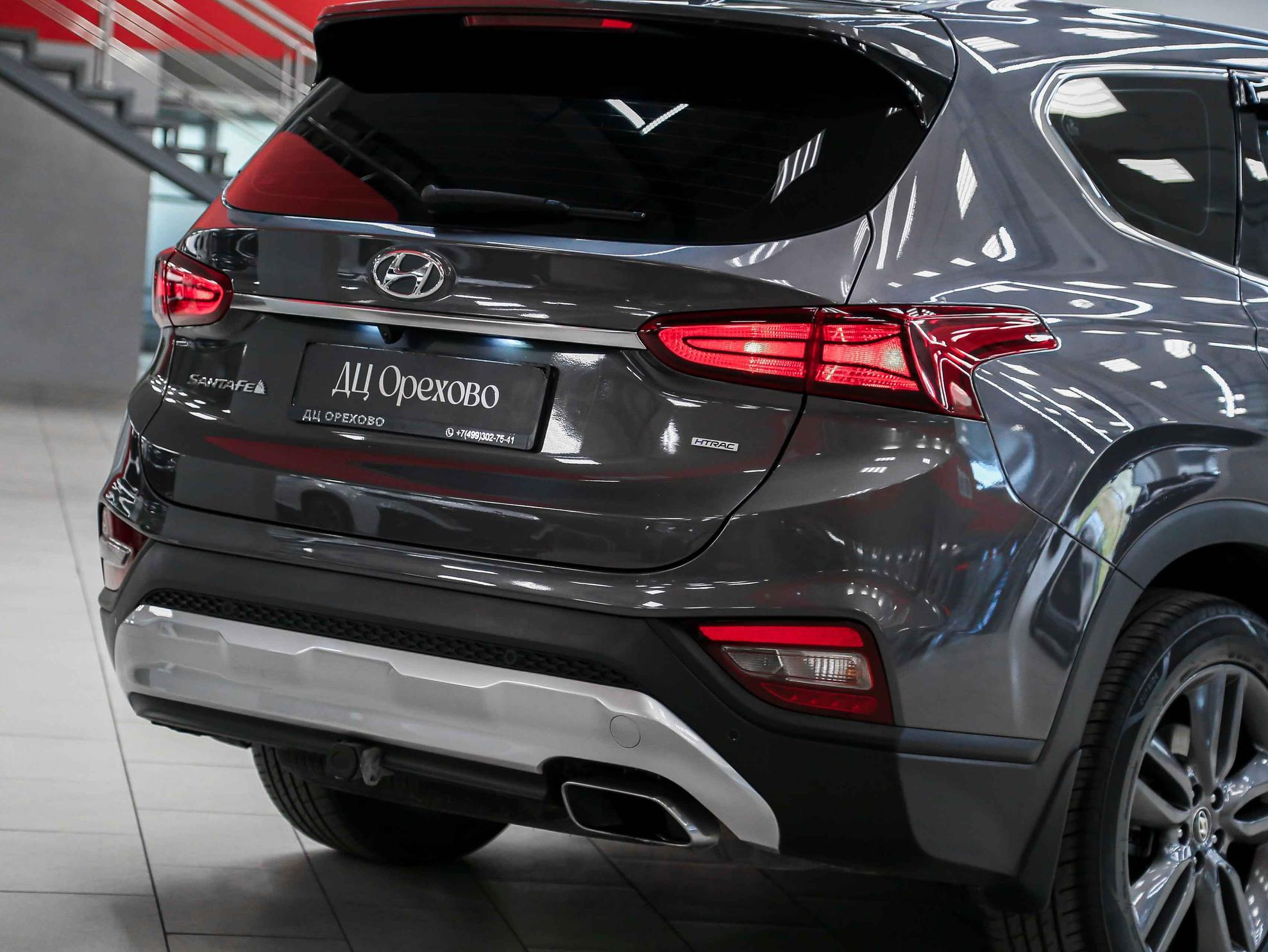 Hyundai Santa Fe 2018, серый, ДЦ Орехово