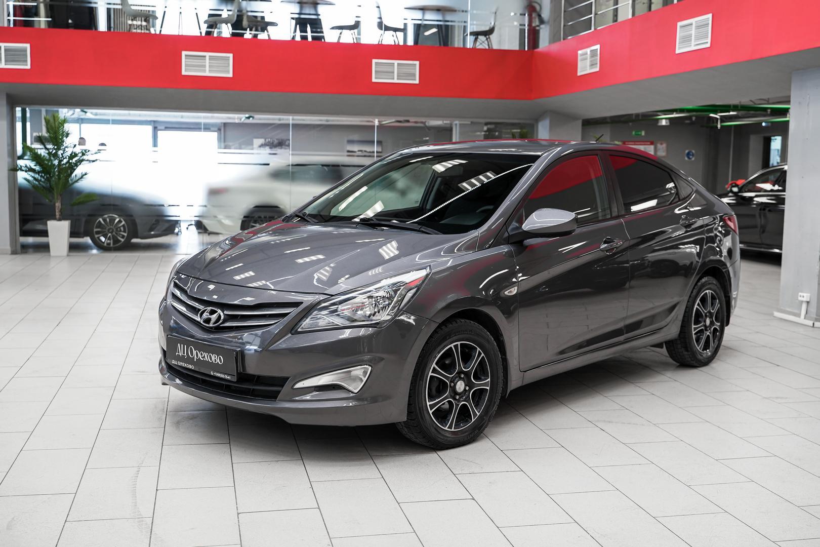 Hyundai Solaris 2014, серый, ДЦ Орехово